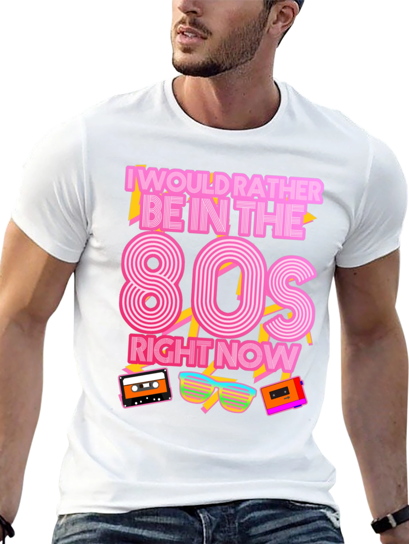 Retro 80s Graphic T-Shirt