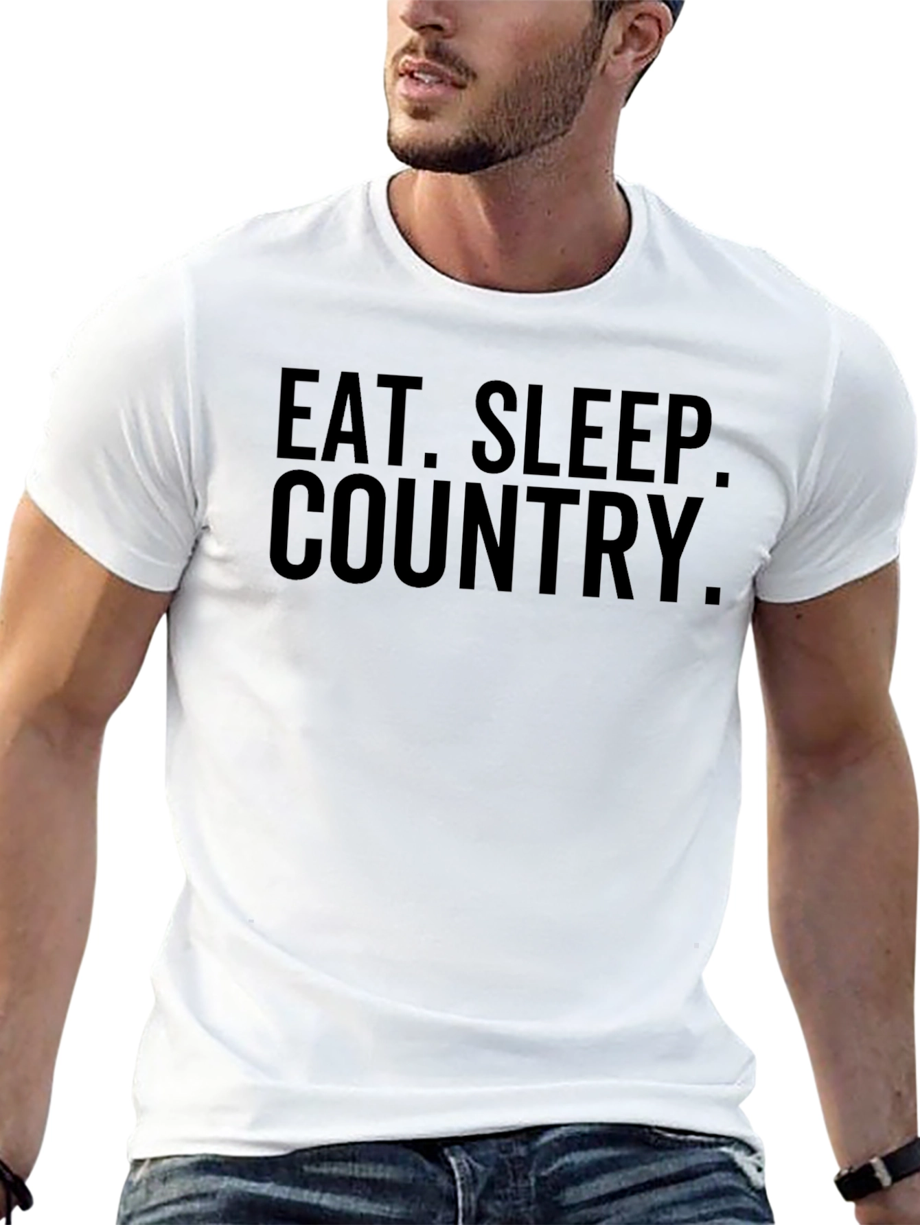 Eat Sleep Country Tee - Unisex Graphic T-Shirt