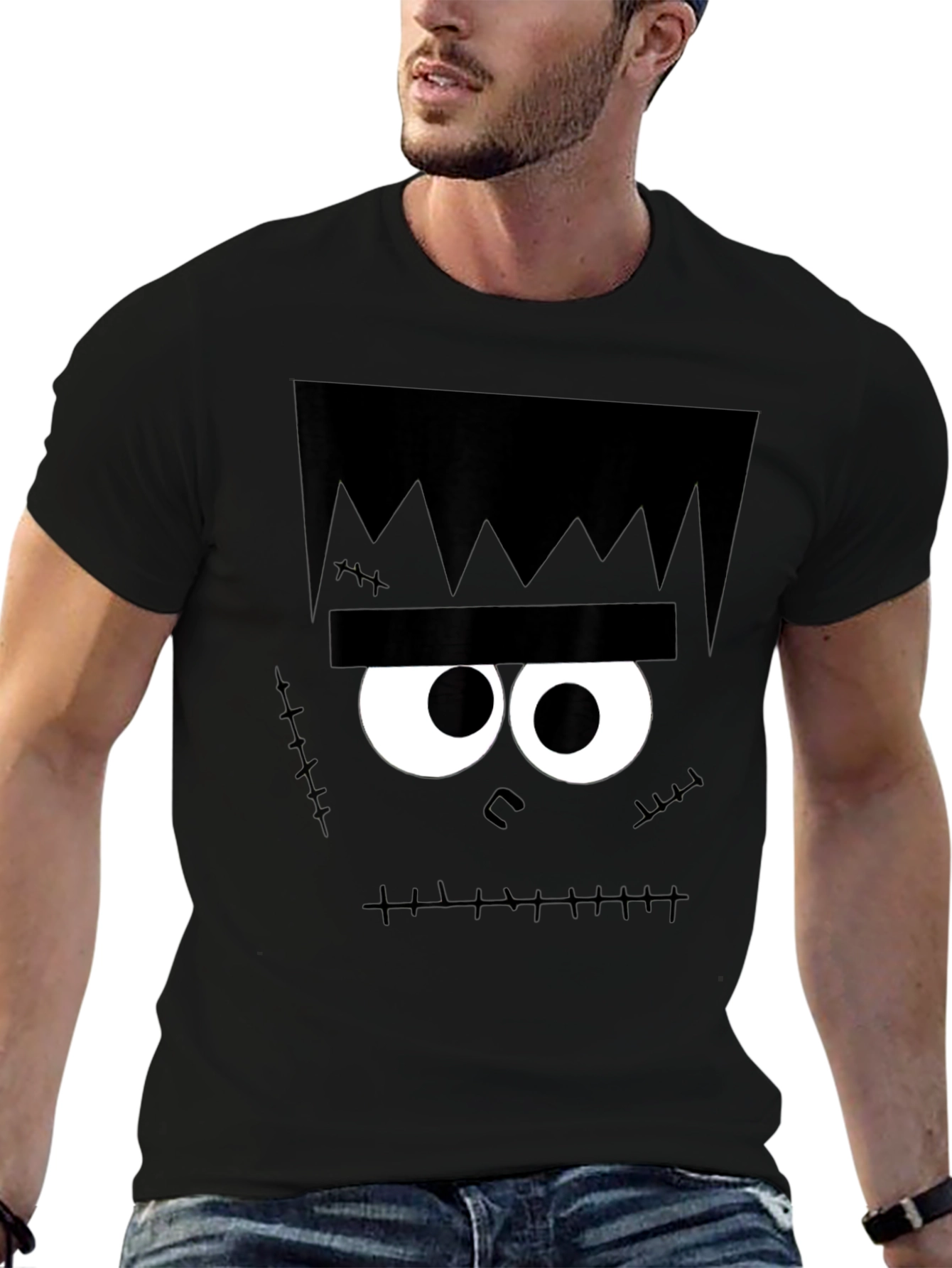 Frankenstein Graphic Tee - Halloween Shirt