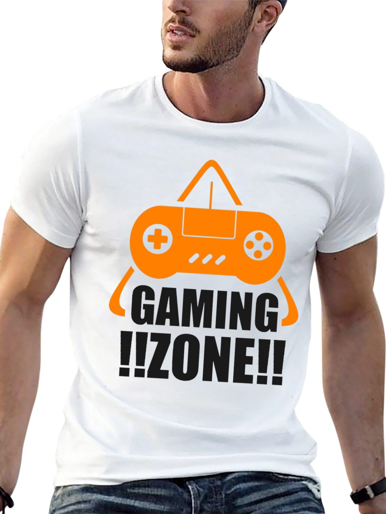 Gaming Zone Black T-Shirt