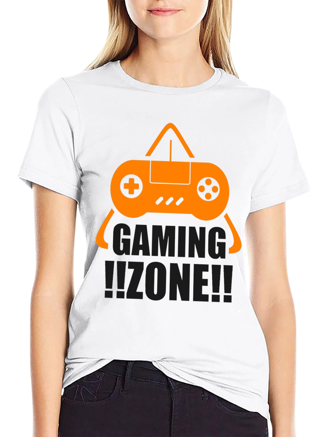 Gaming Zone Black T-Shirt