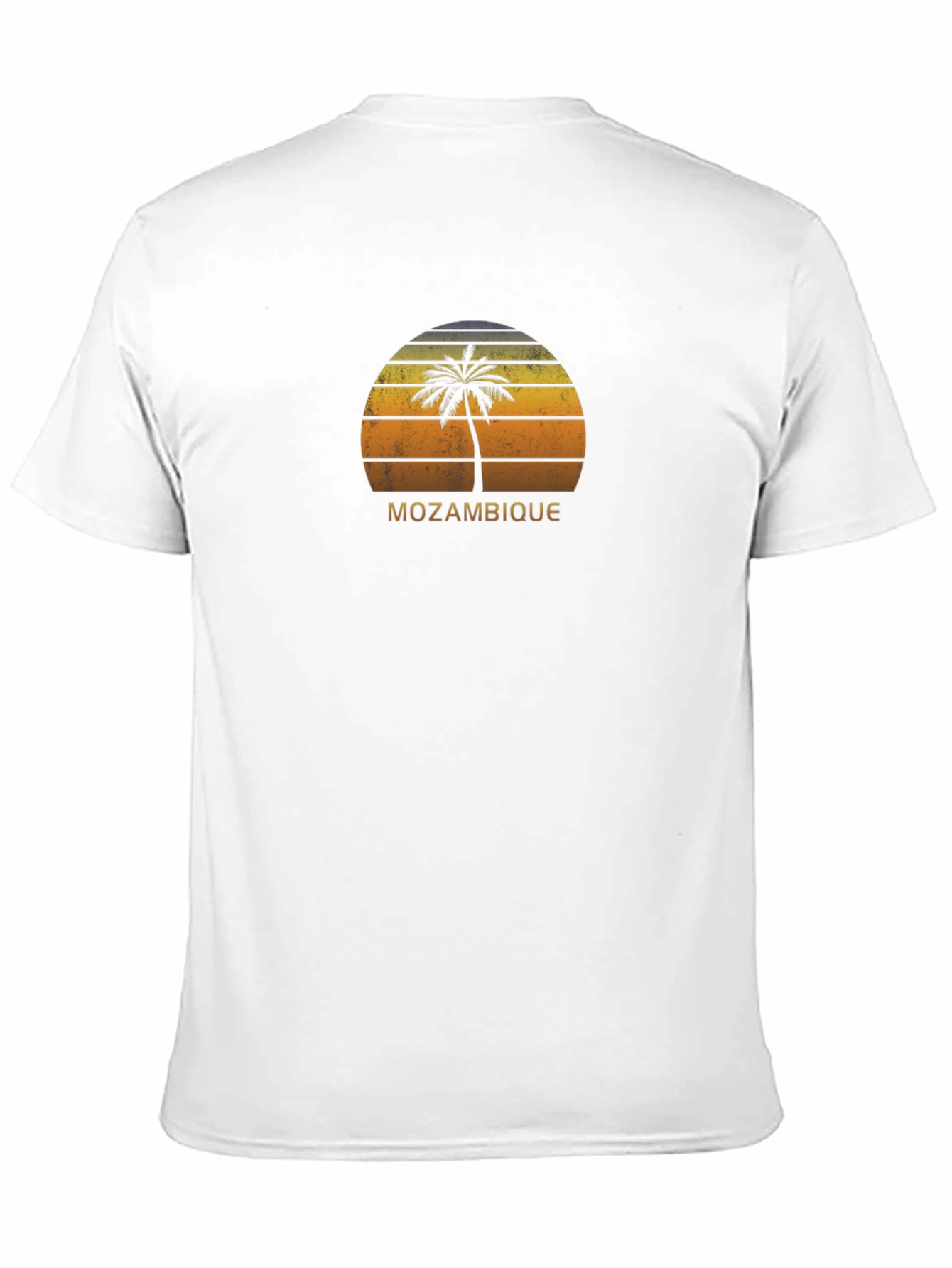Mozambique Palm Tree Retro T-Shirt