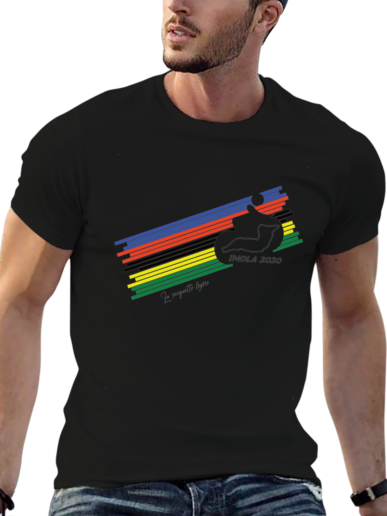 IMOLA 2020 T-Shirt Cycling Art Tee