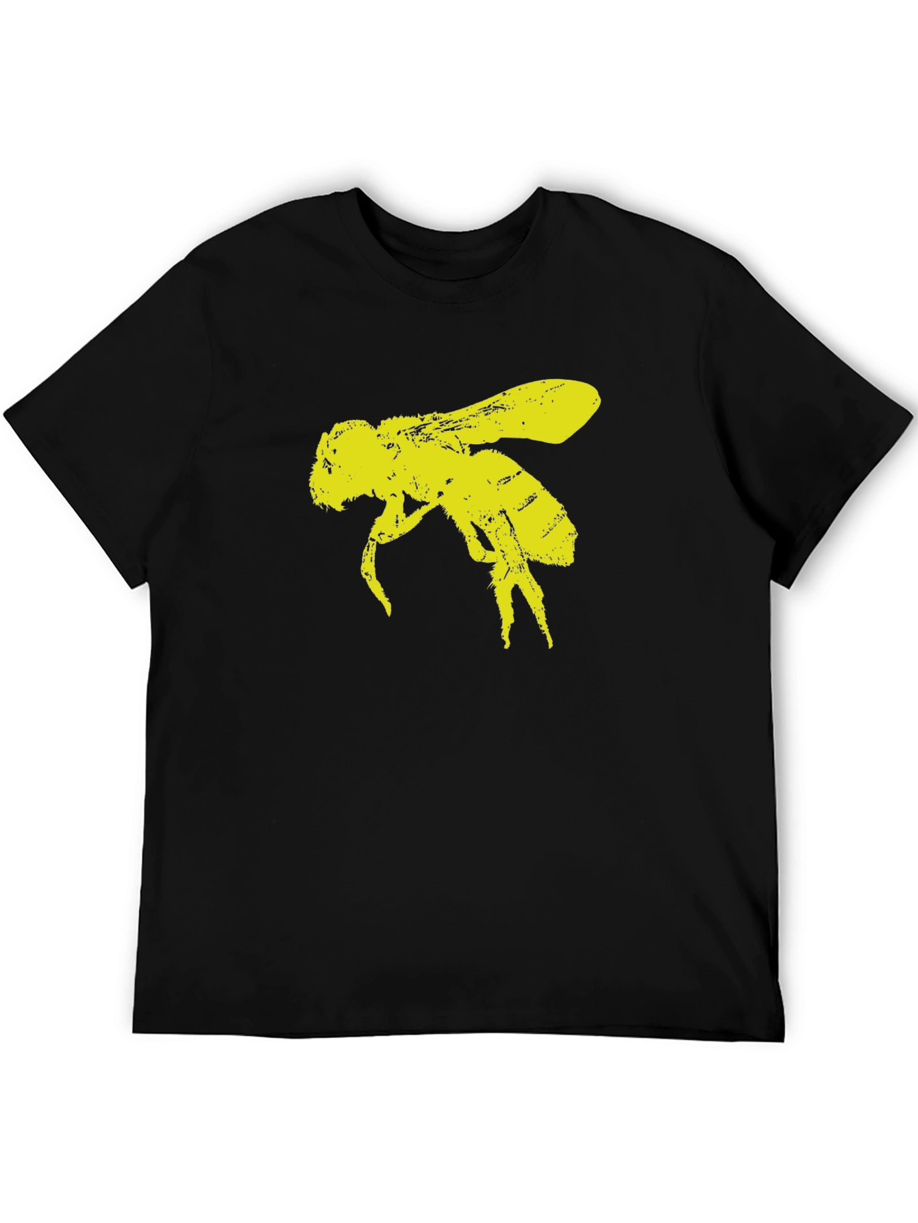 Bee Graphic Black T-Shirt - Unisex