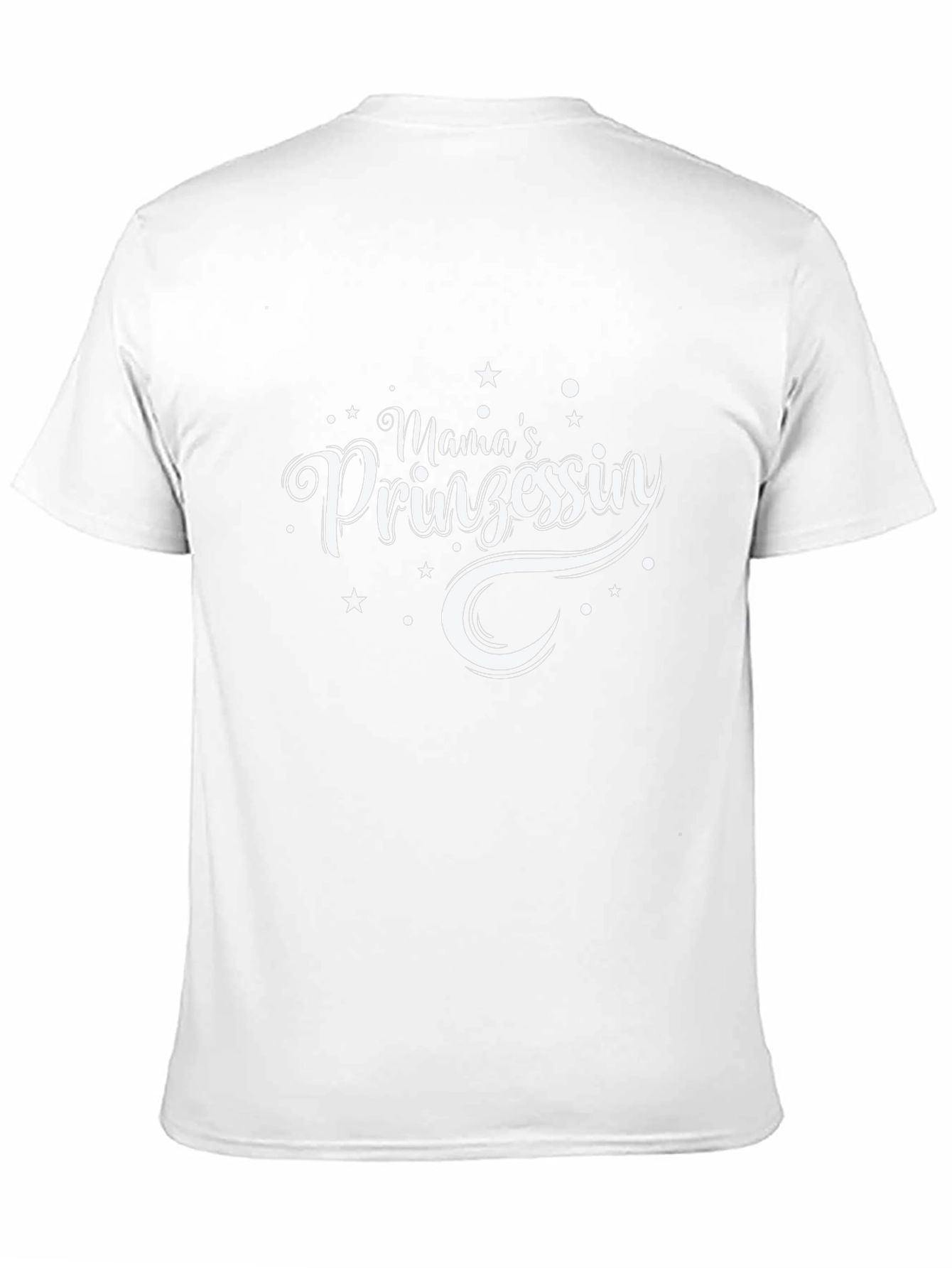 Mamas Prinzessin T-Shirt - Black Cotton Tee