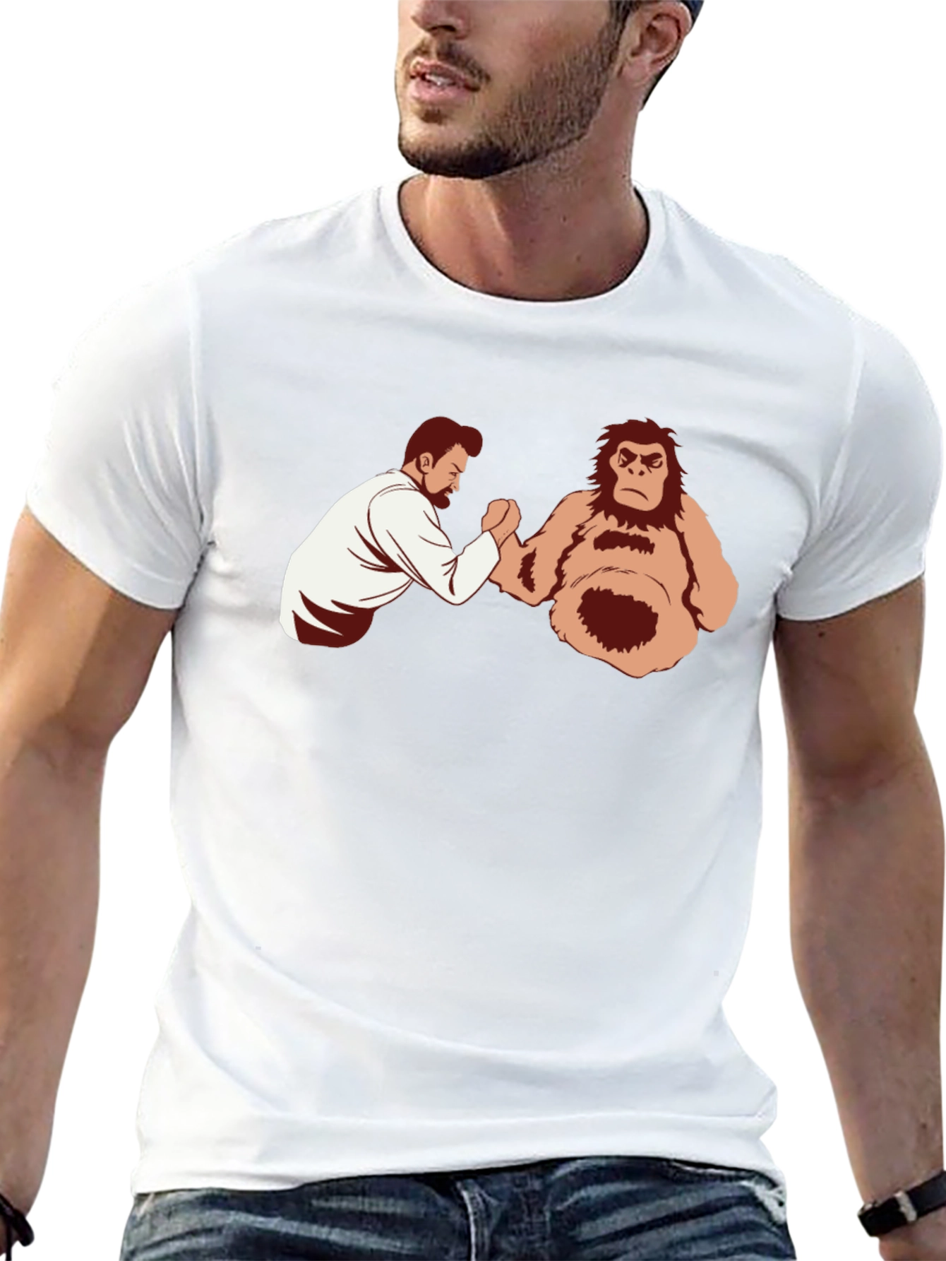 Arm Wrestling Champ Graphic T-Shirt
