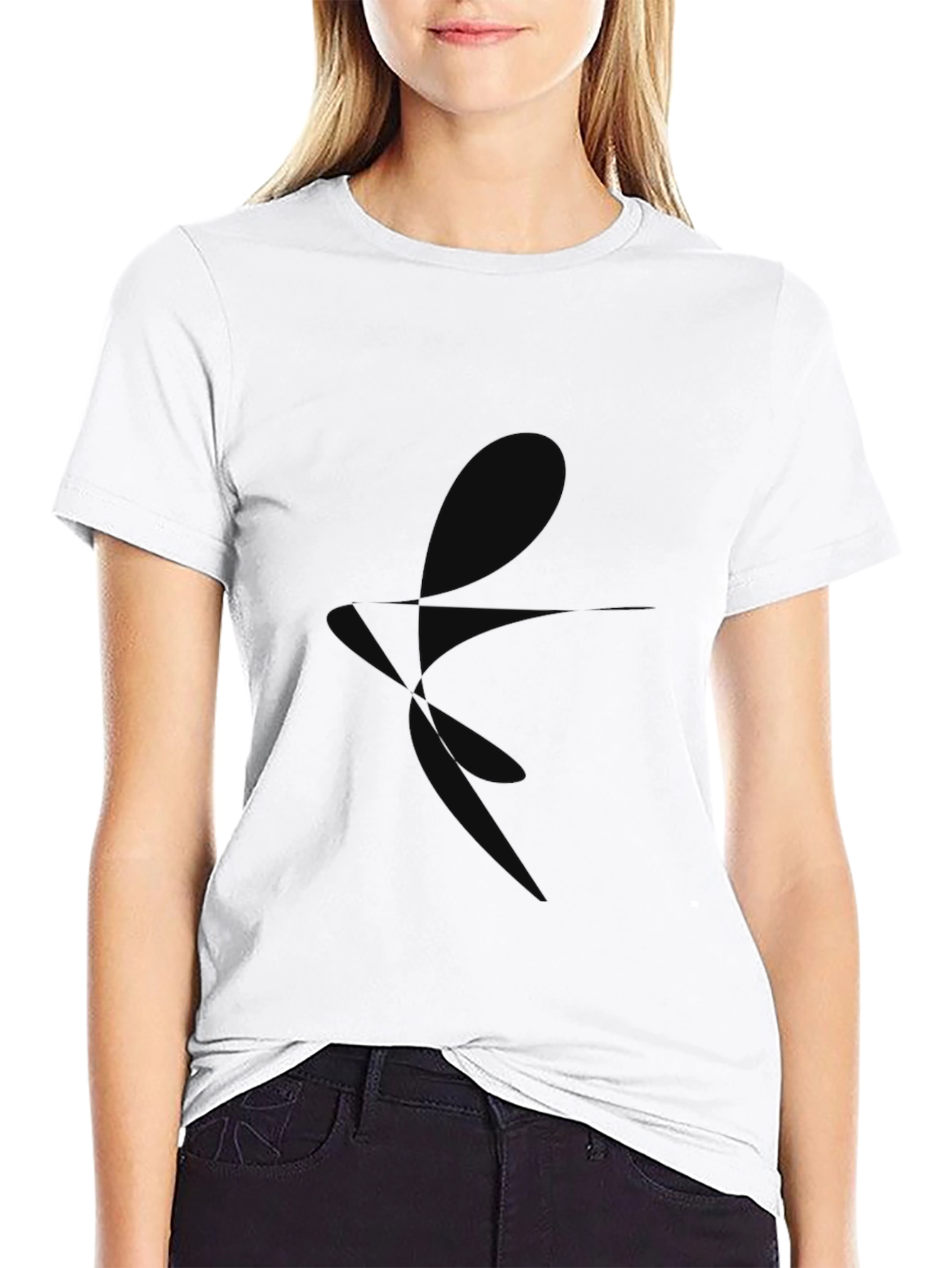 Black Graphic Tee - Modern Style