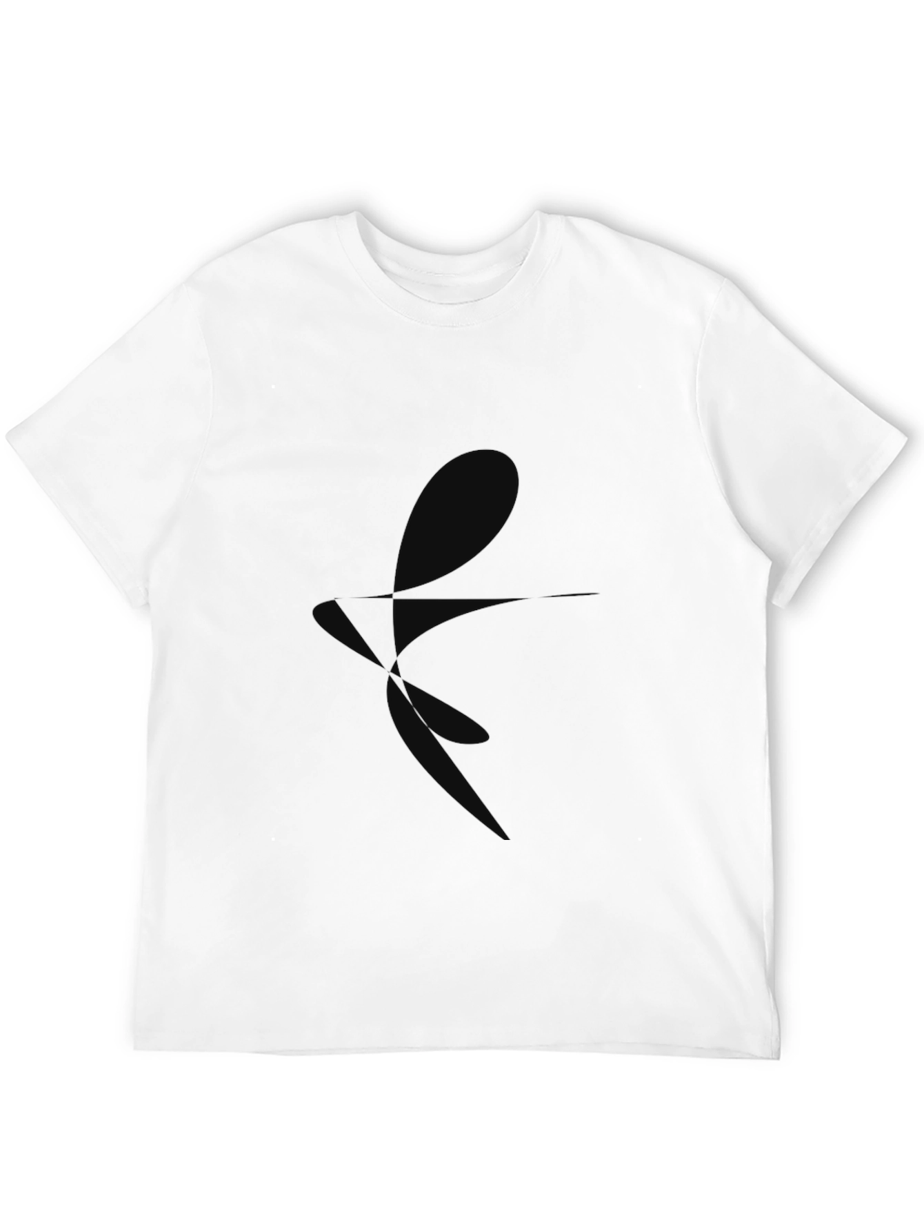 Black Graphic Tee - Modern Style