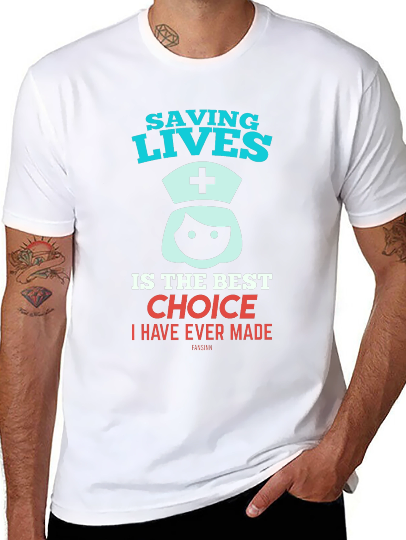 Saving Lives Nurse T-Shirt