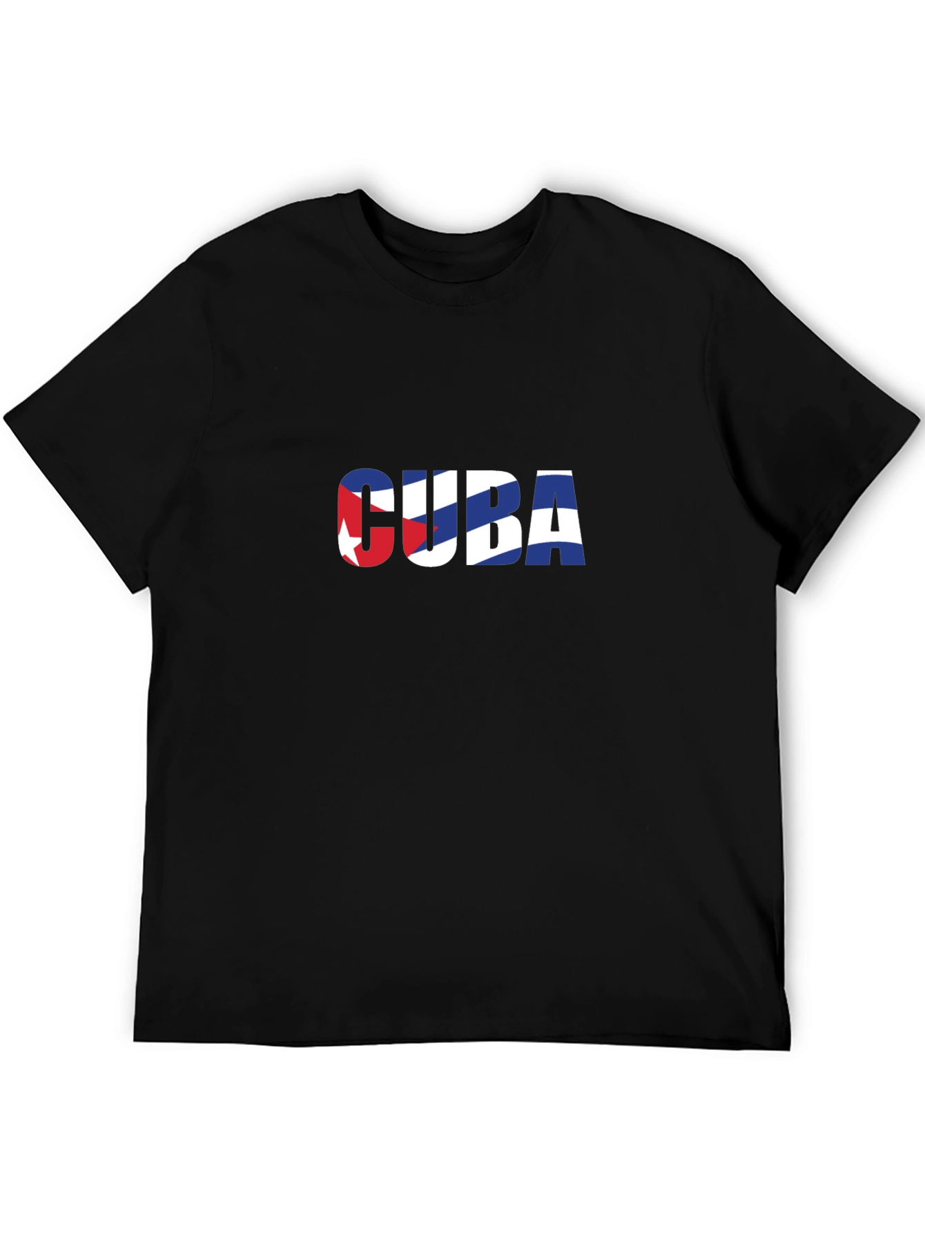Cuba Flag Graphic T-Shirt - Short Sleeve
