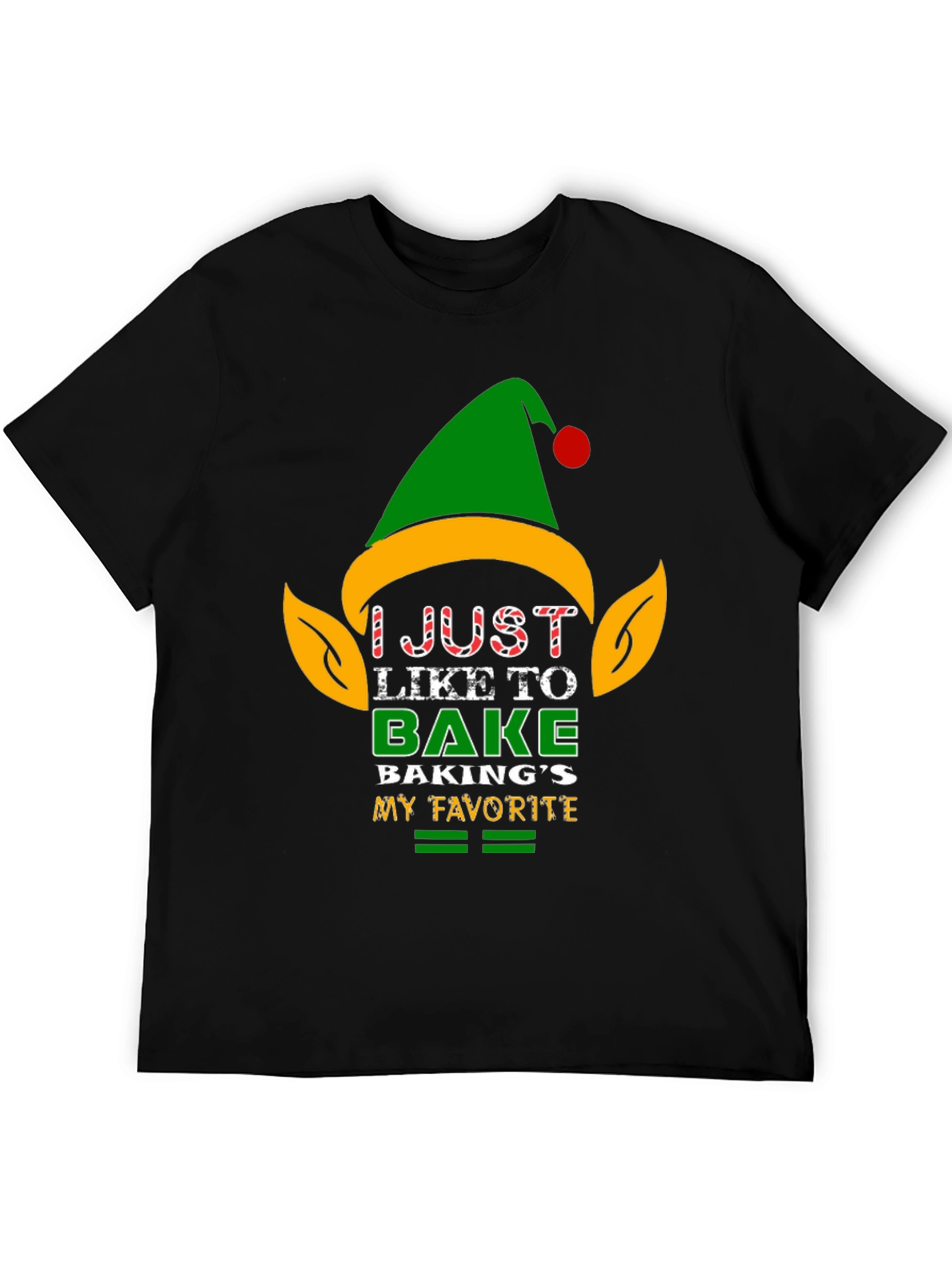 Funny Christmas Baking Elf T-Shirt