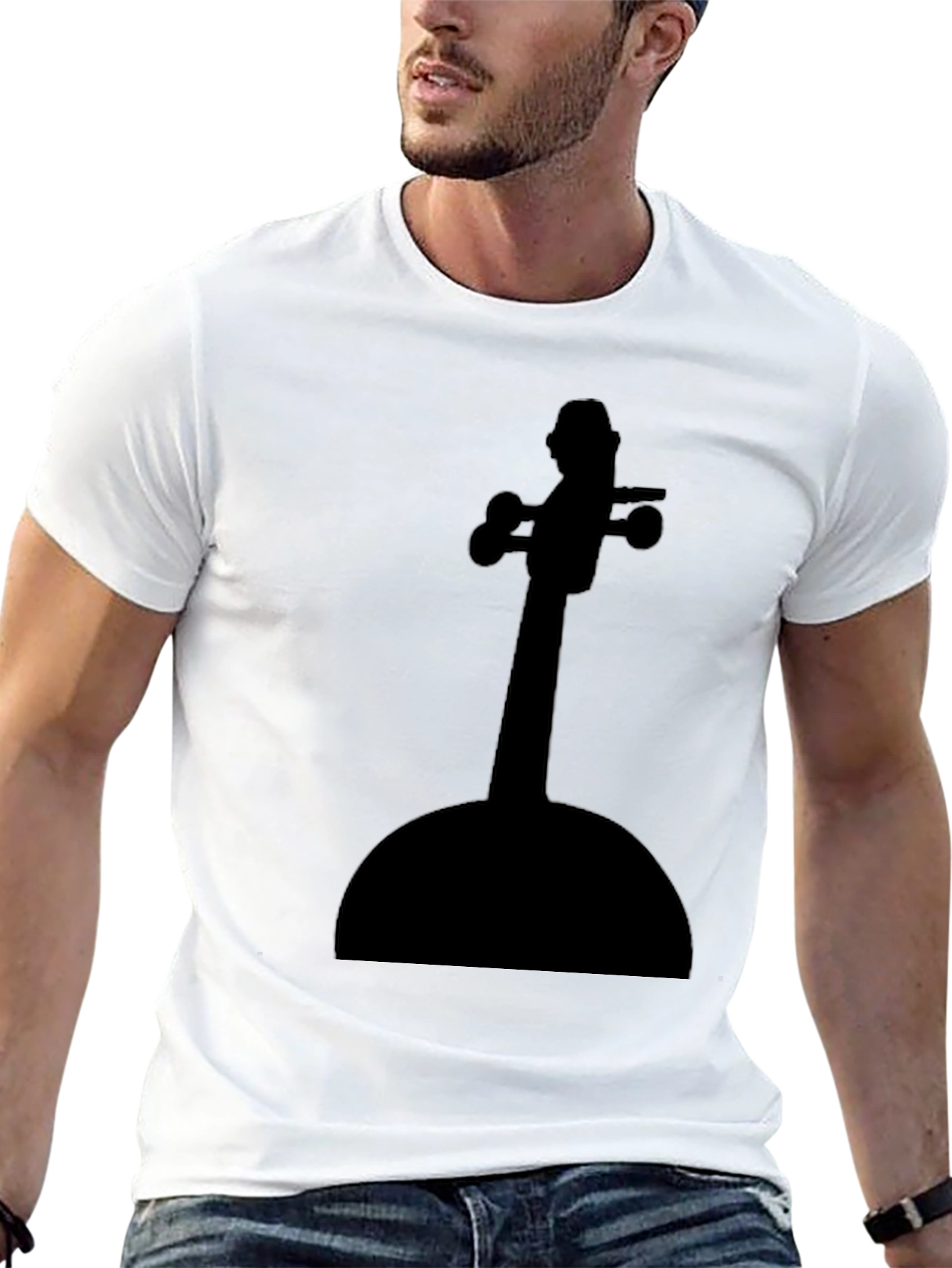 Musical Silhouette Tee