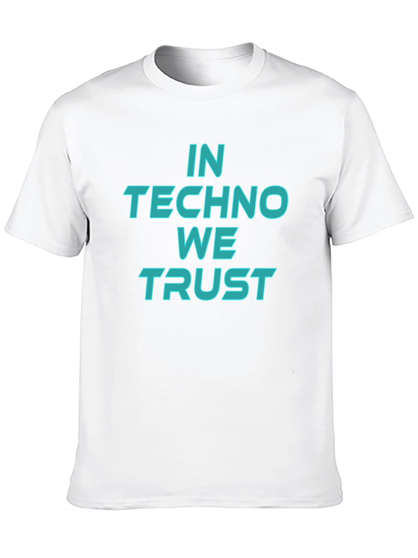 In Techno We Trust Graphic Tee