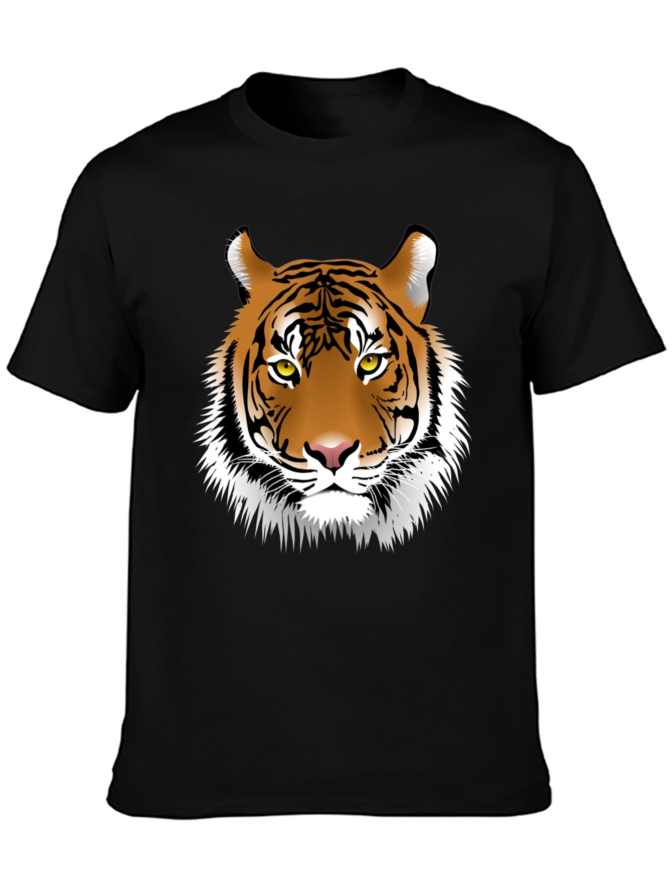 Tiger Graphic Tee - Black T-Shirt