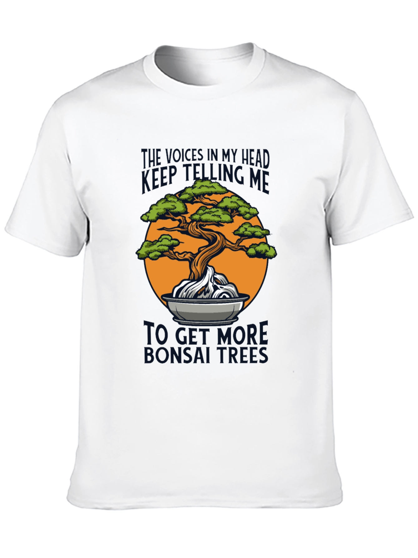 Bonsai Tree Graphic Tee - Humorous Design