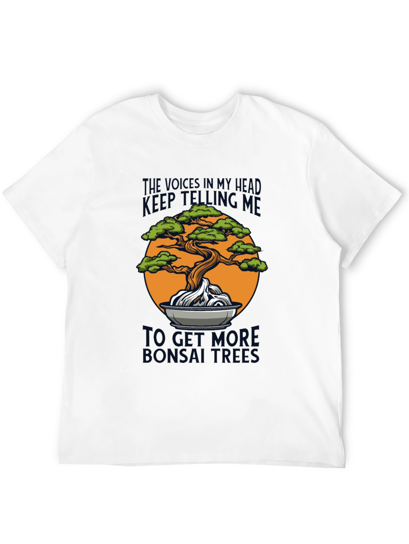 Bonsai Tree Graphic Tee - Humorous Design