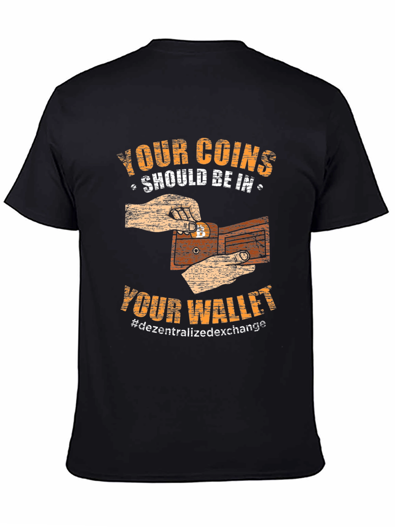 Crypto Wallet T-Shirt: Your Coins Your Wallet