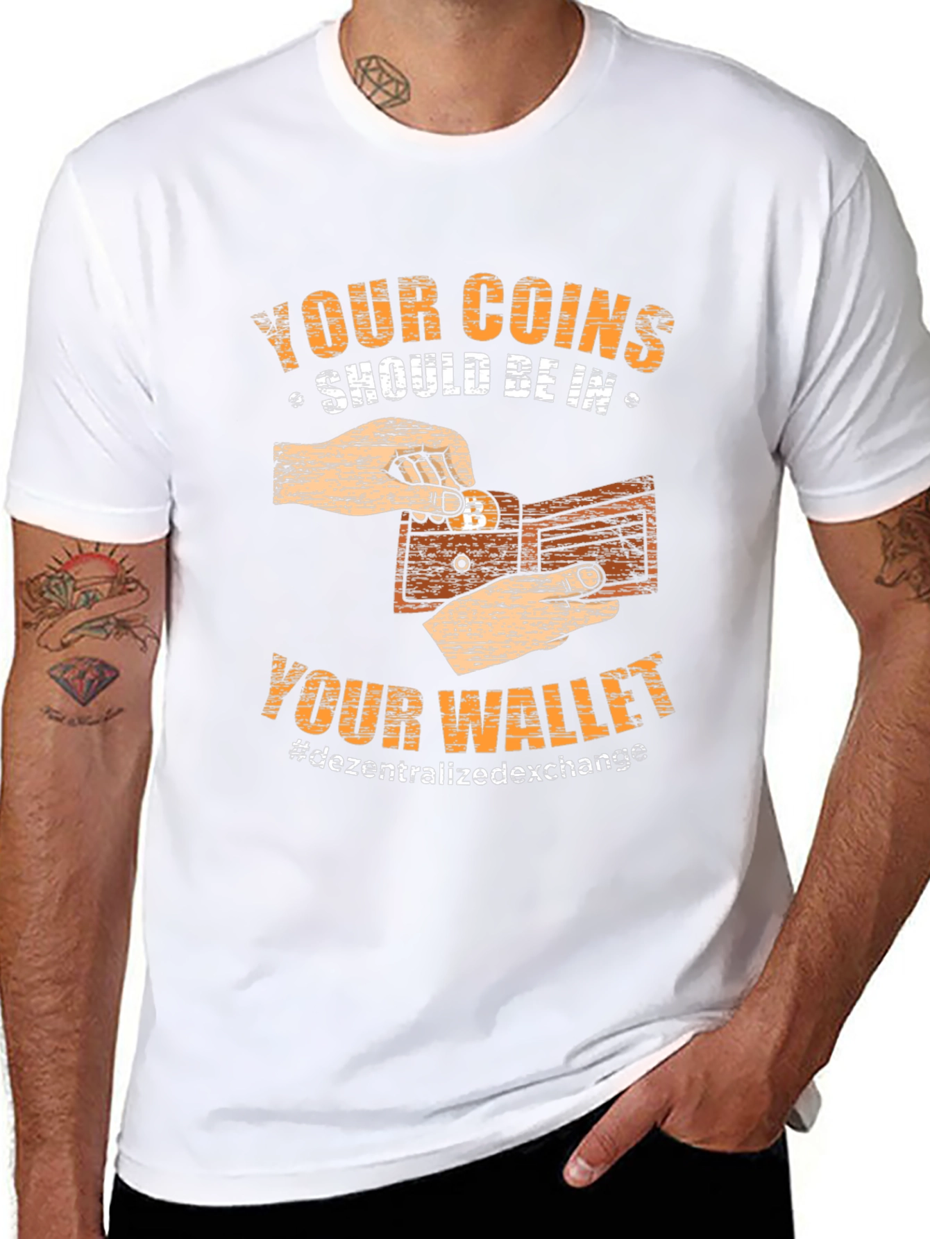 Crypto Wallet T-Shirt: Your Coins Your Wallet