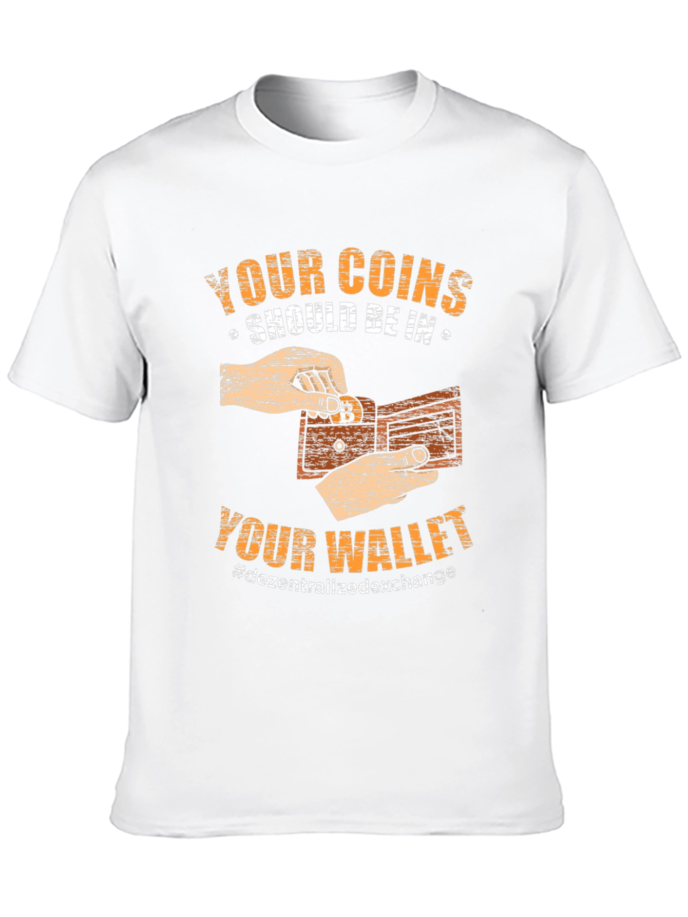 Crypto Wallet T-Shirt: Your Coins Your Wallet