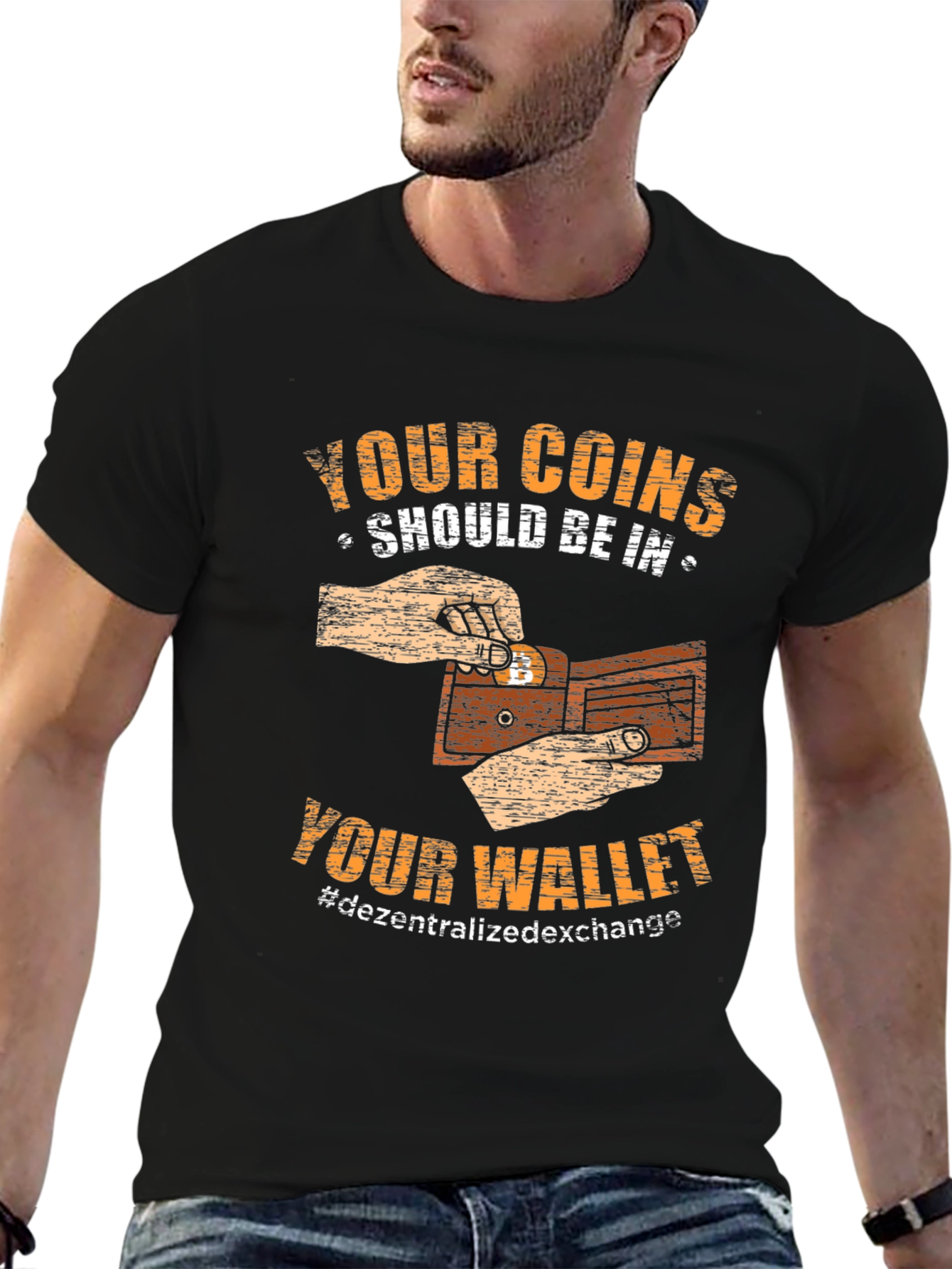 Crypto Wallet T-Shirt: Your Coins Your Wallet