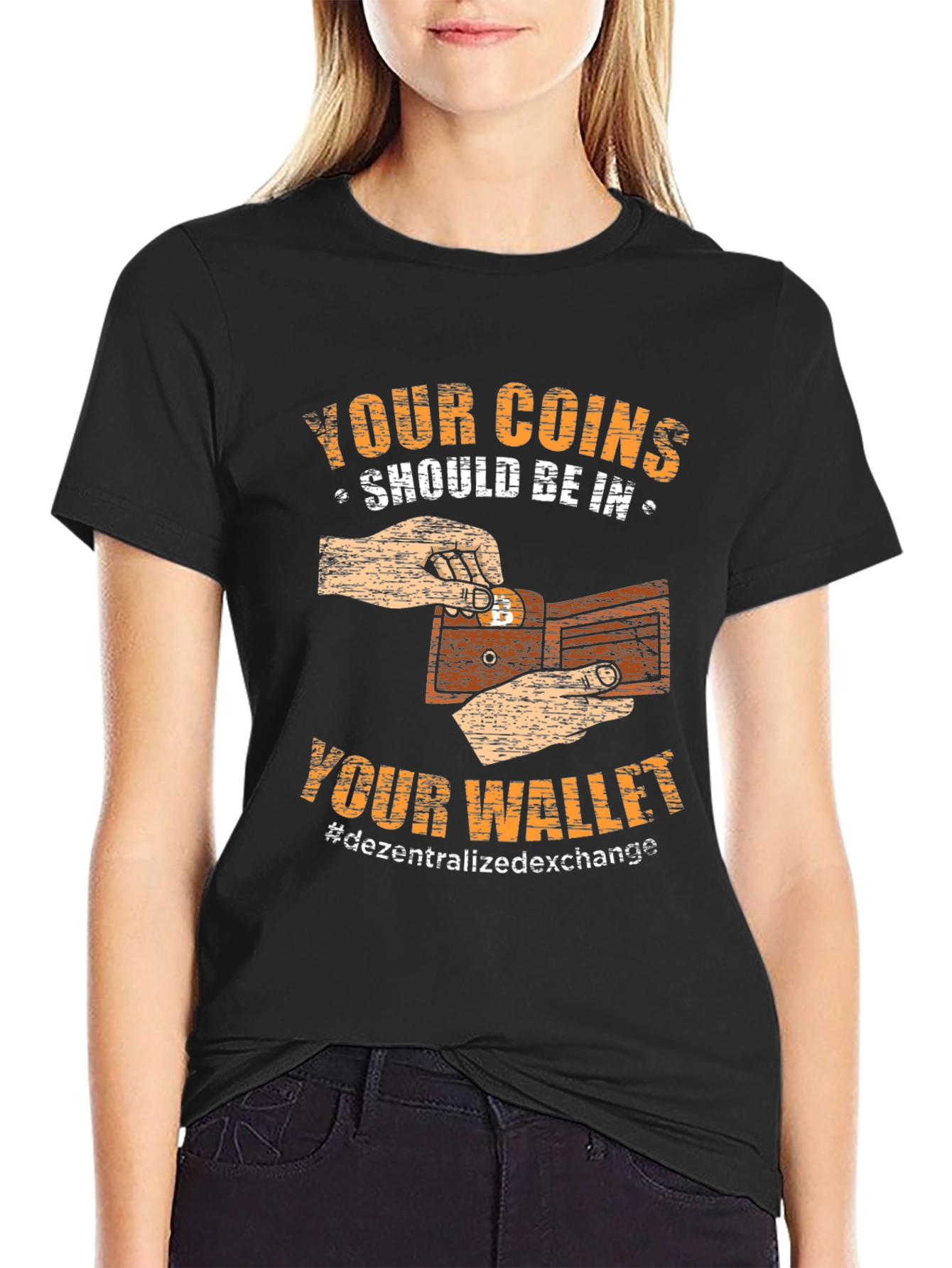 Crypto Wallet T-Shirt: Your Coins Your Wallet