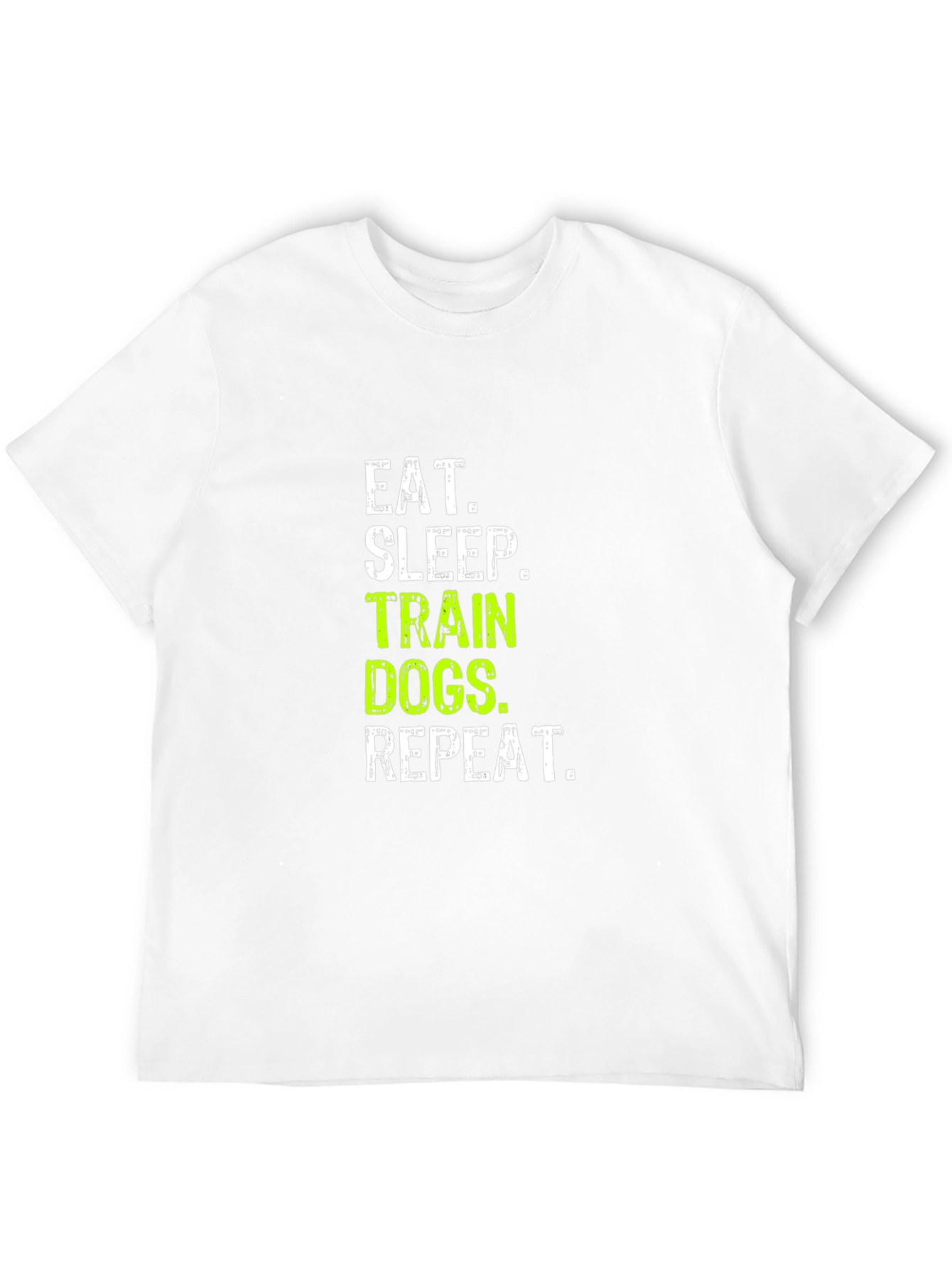 Eat Sleep Train Dogs Repeat Graphic Tee
