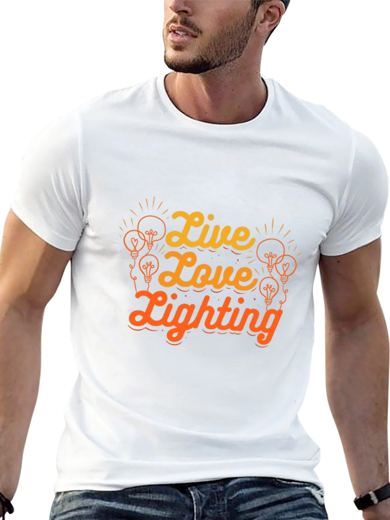 Live Love Lighting Graphic T-Shirt