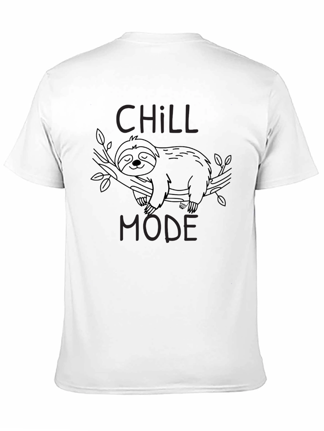 Chill Mode Sloth T-Shirt - Relaxed Fit
