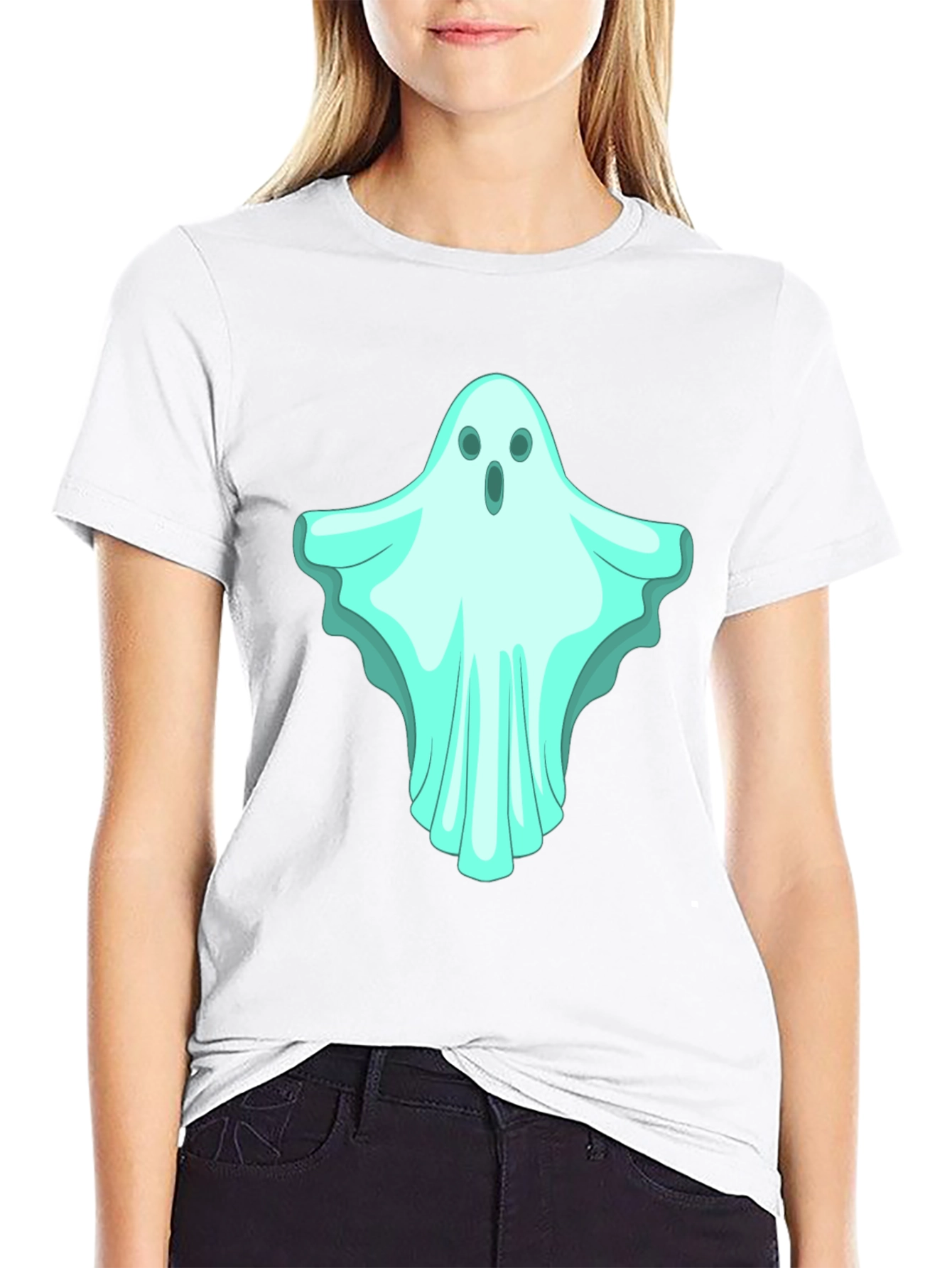 Spooky Ghost Graphic Tee