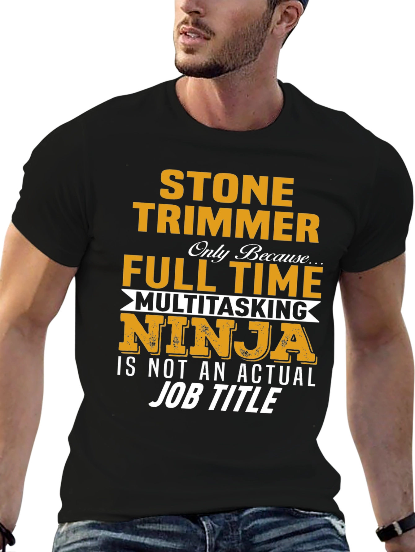 Stone Trimmer Full Time Ninja T-Shirt