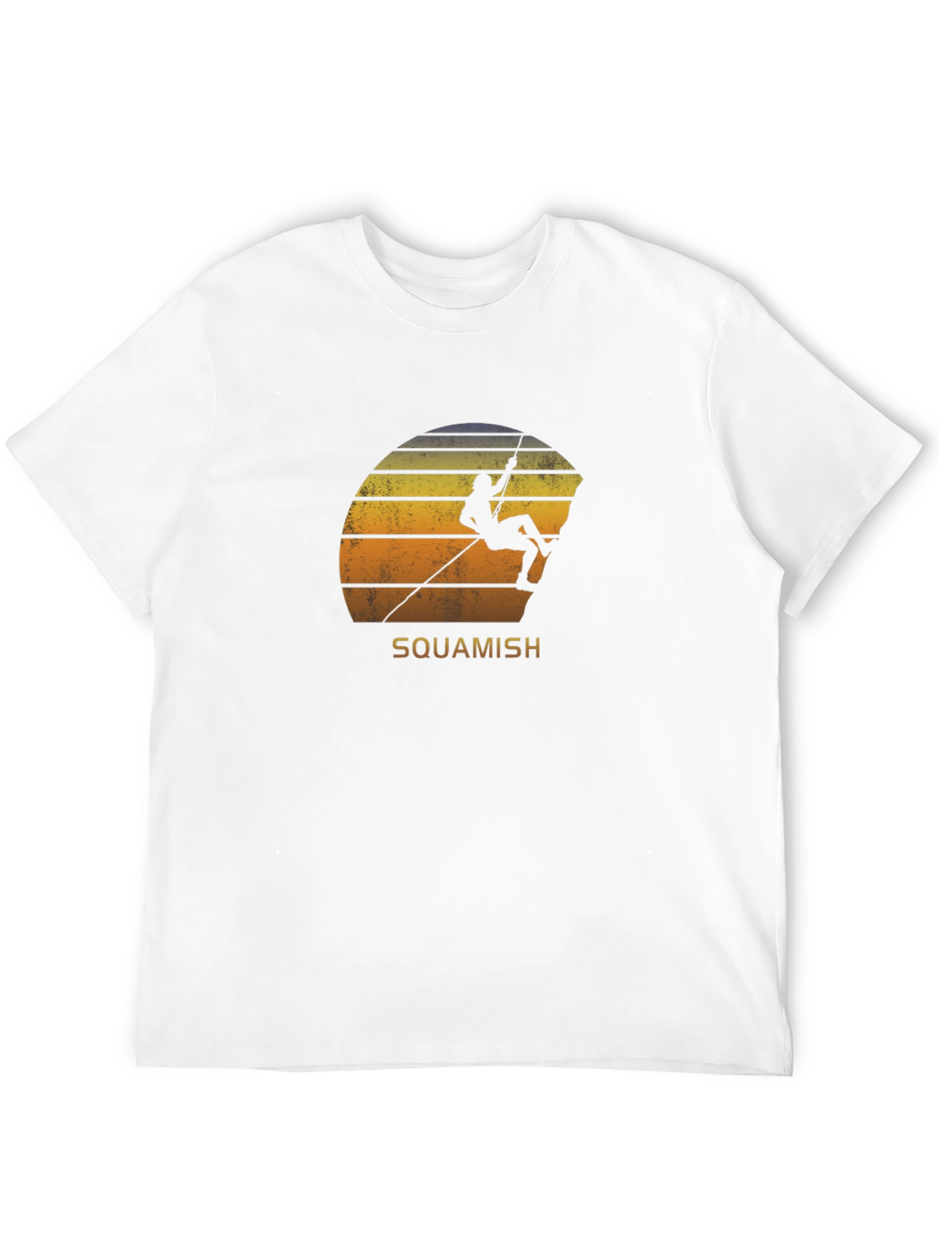 Squamish Climbing T-Shirt - Retro Sunset