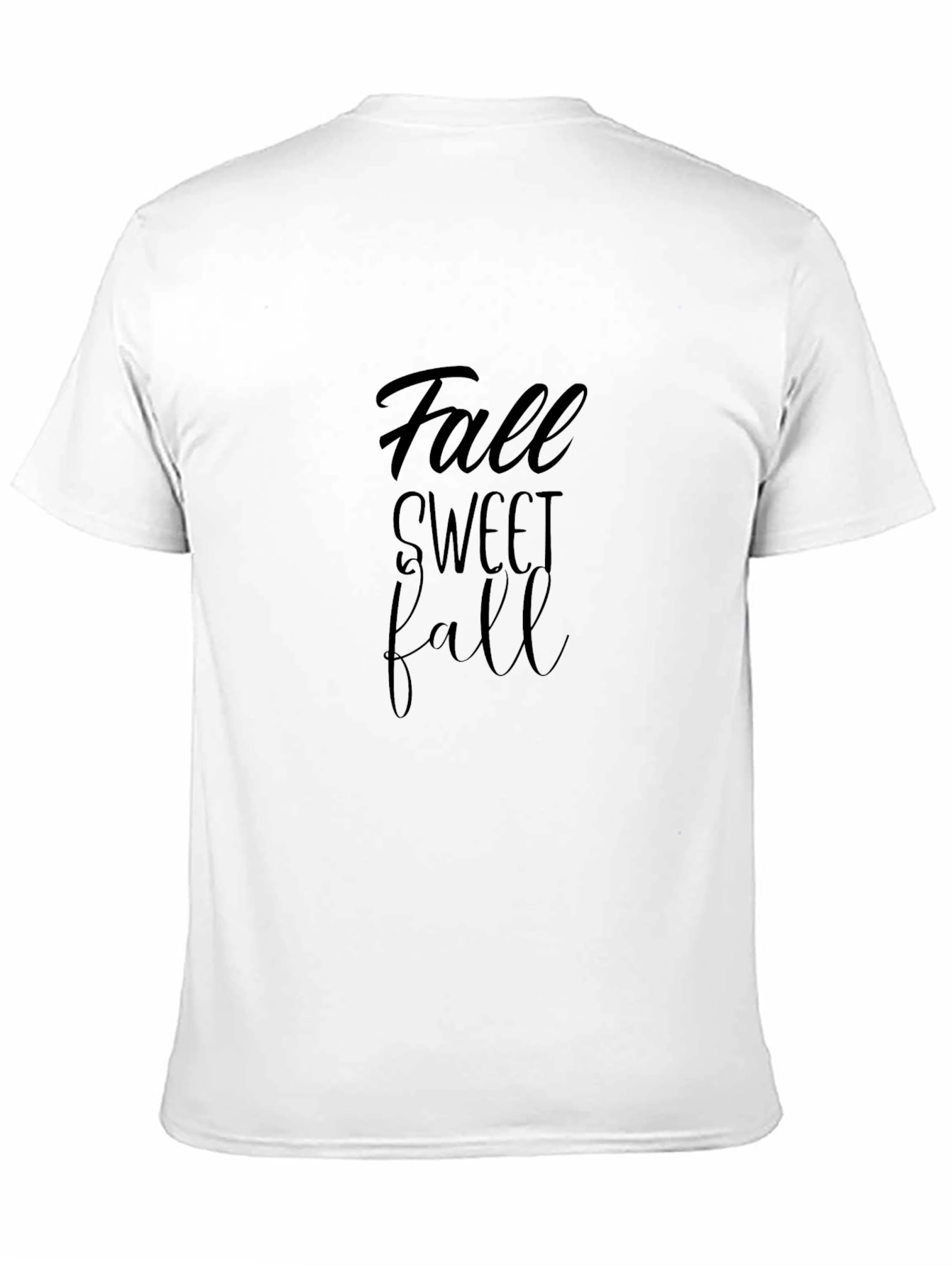 Fall Sweet Fall Black T-Shirt
