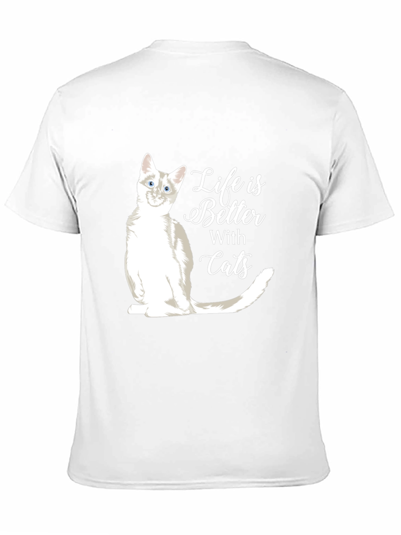 Life Is Better With Cats Graphic T-Shirt