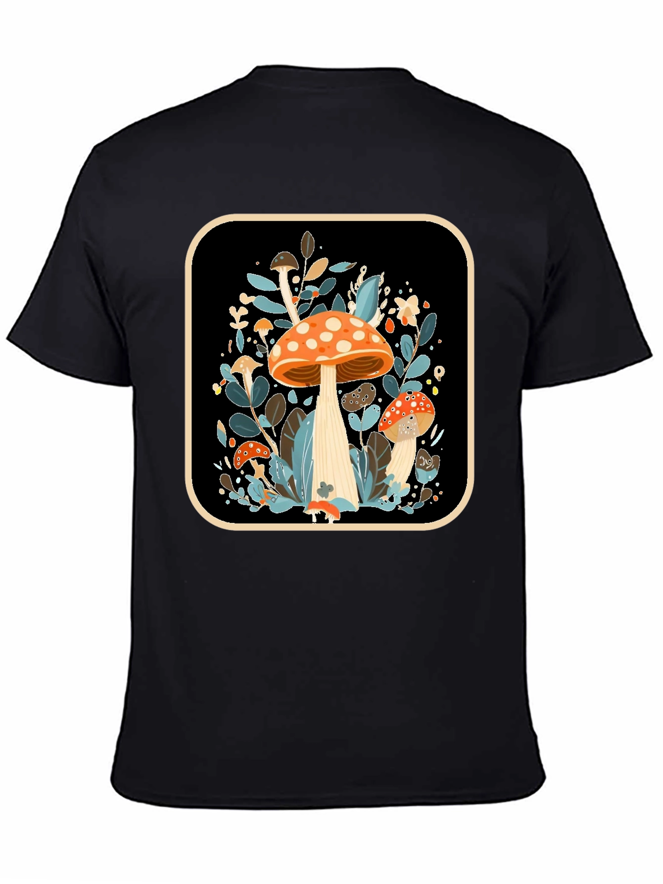 Mushroom Graphic Tee - Nature Inspired Style