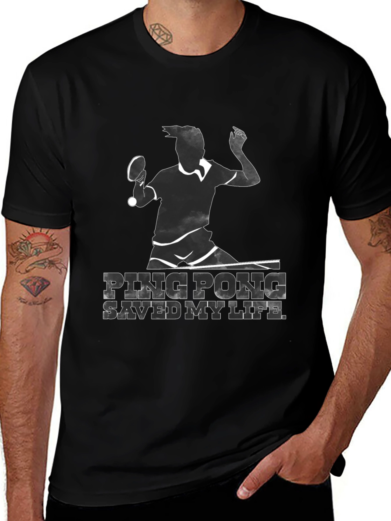 Ping Pong Saved My Life T-Shirt
