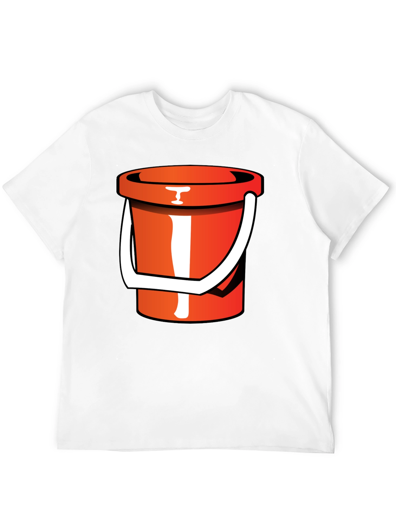 Bucket Graphic T-Shirt - Novelty Tee