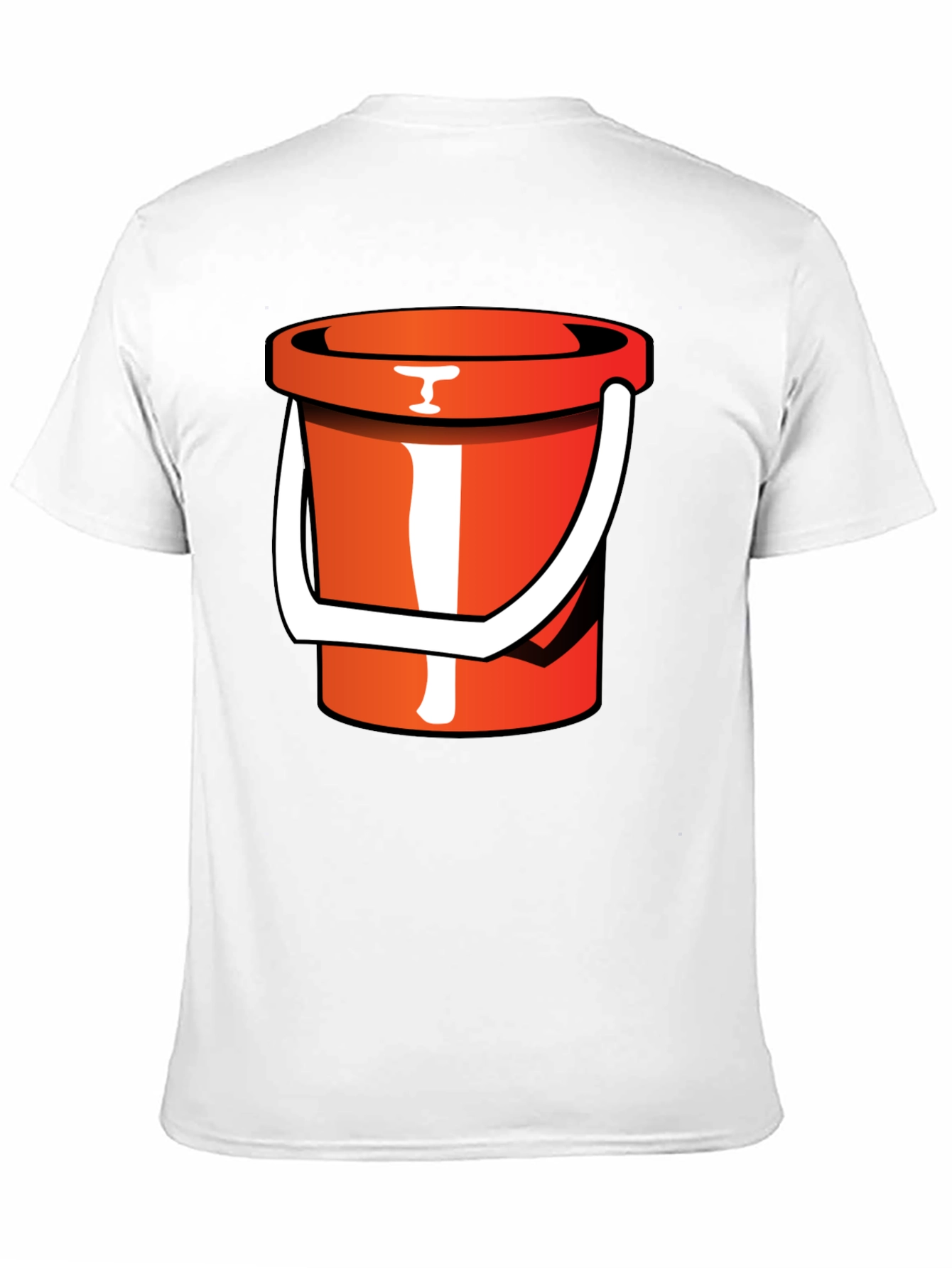 Bucket Graphic T-Shirt - Novelty Tee