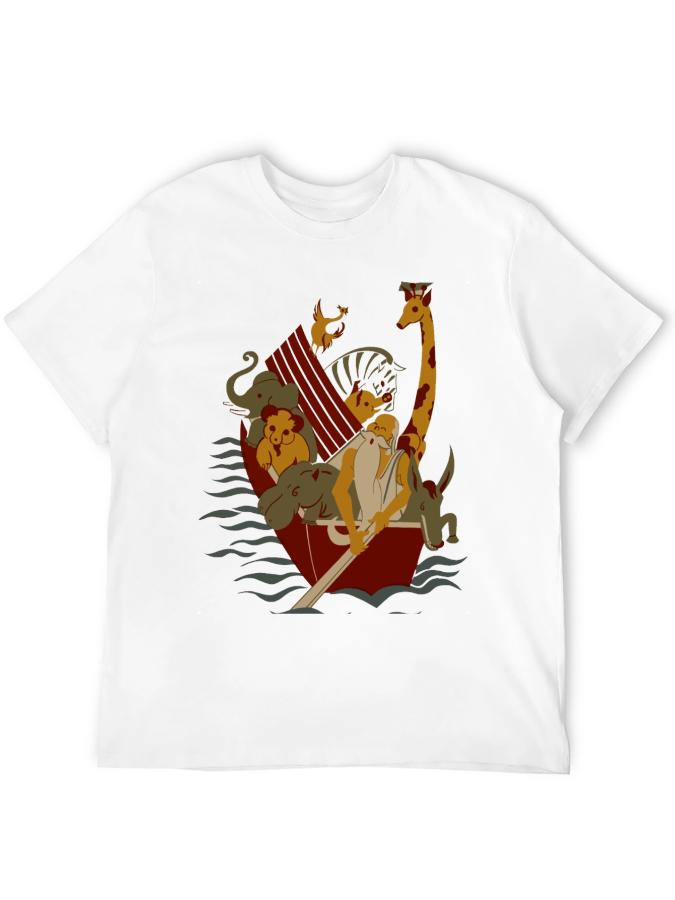 Noahs Ark Graphic T-Shirt - Animal Rescue Tee