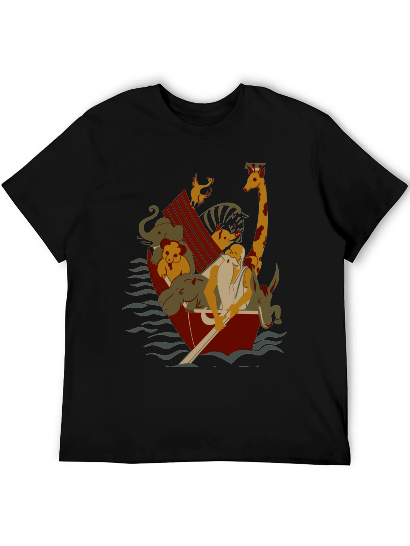 Noahs Ark Graphic T-Shirt - Animal Rescue Tee