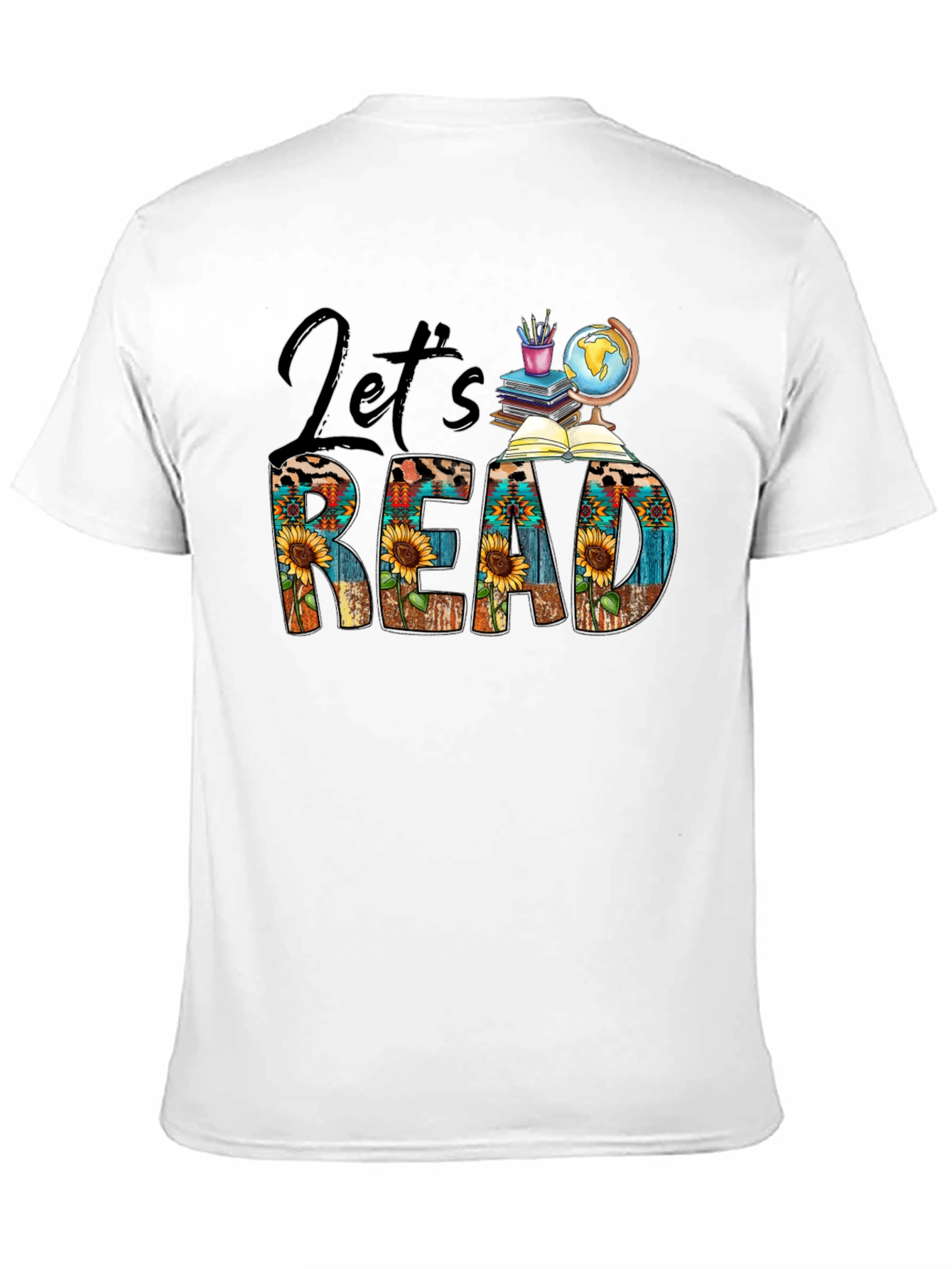 Lets Read Graphic T-Shirt