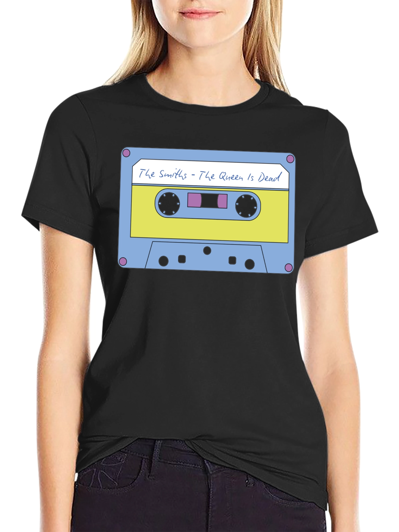 The Smiths The Queen Is Dead Cassette Tape T-Shirt