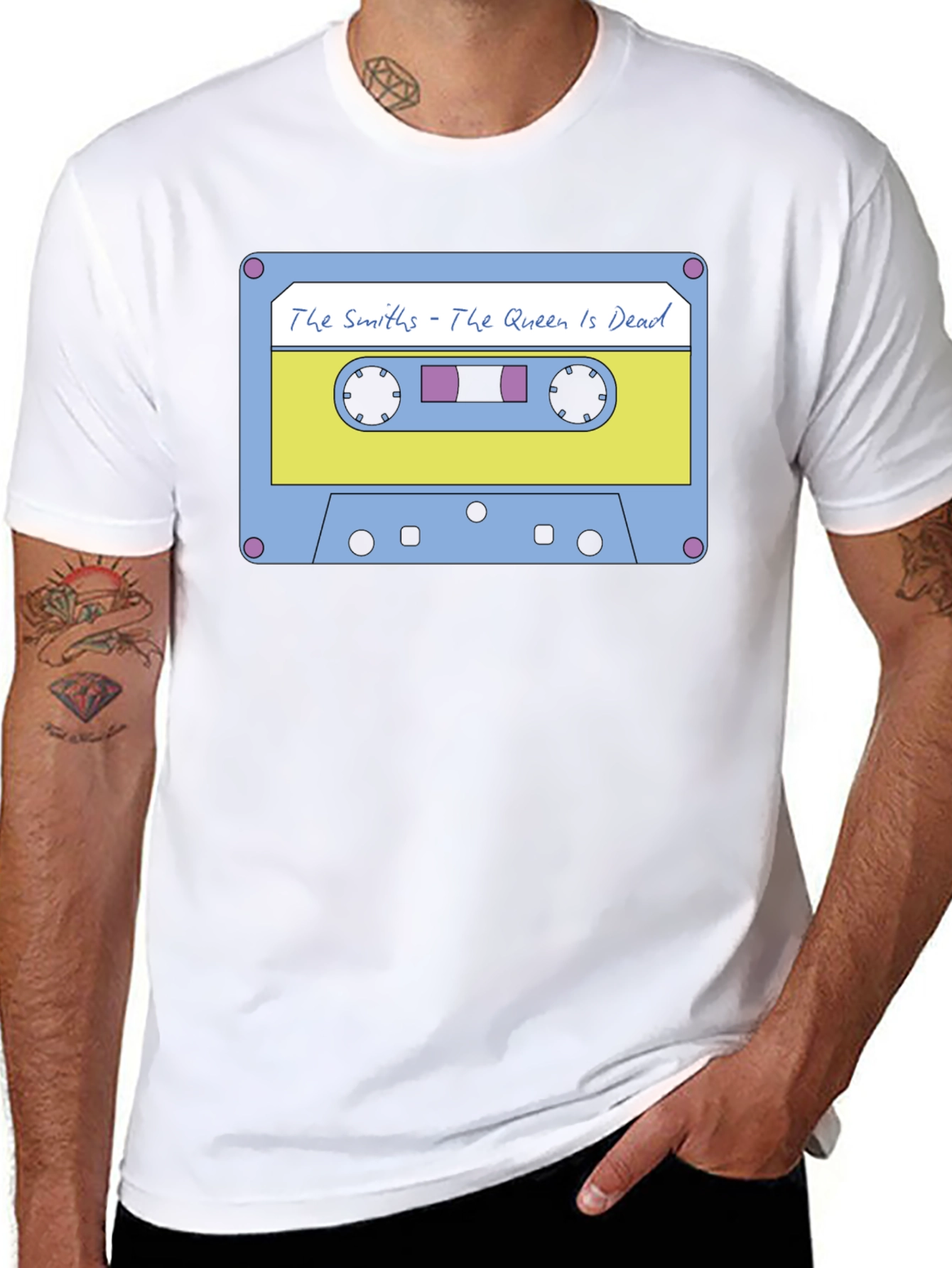 The Smiths The Queen Is Dead Cassette Tape T-Shirt