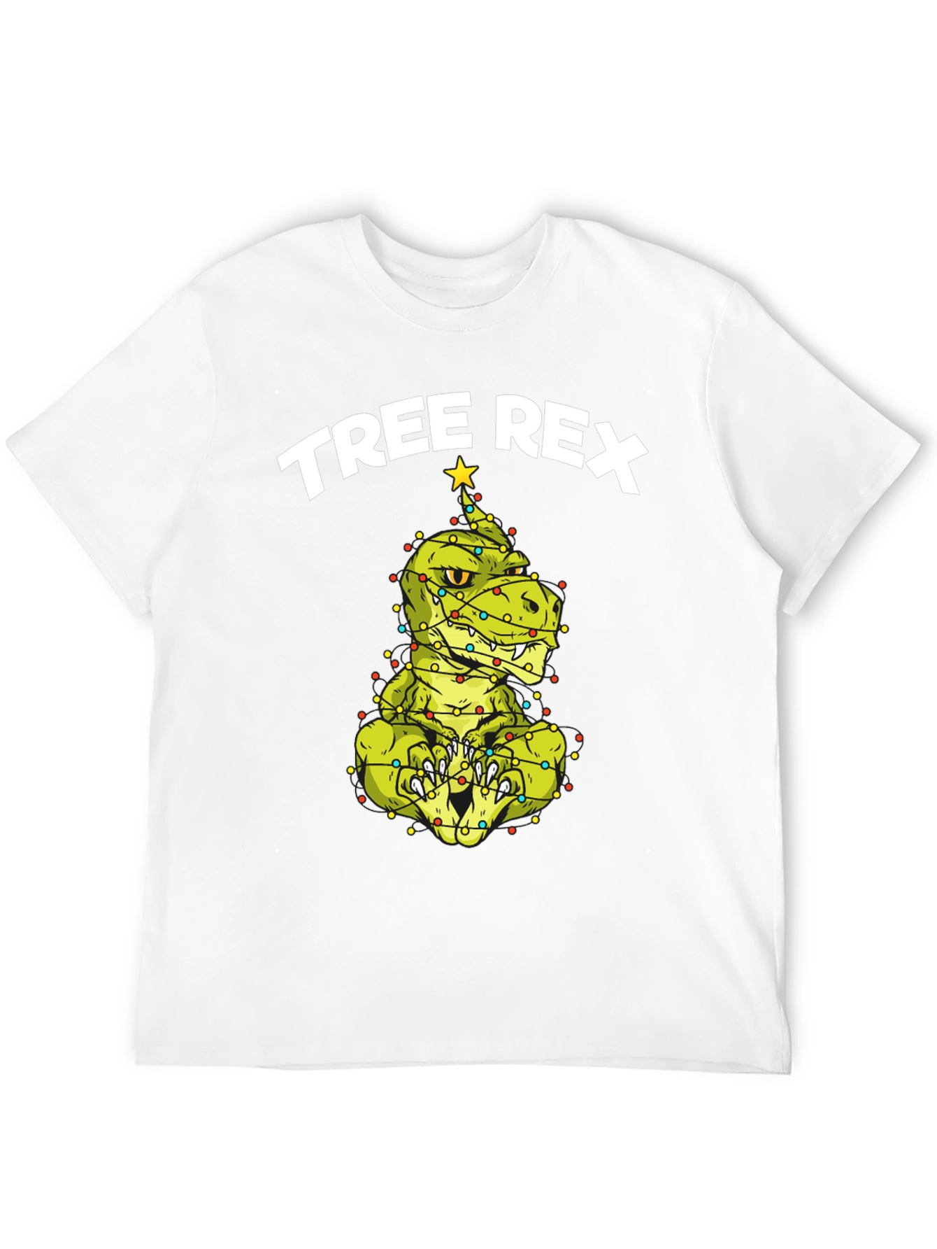 Tree Rex Dinosaur Christmas T-Shirt