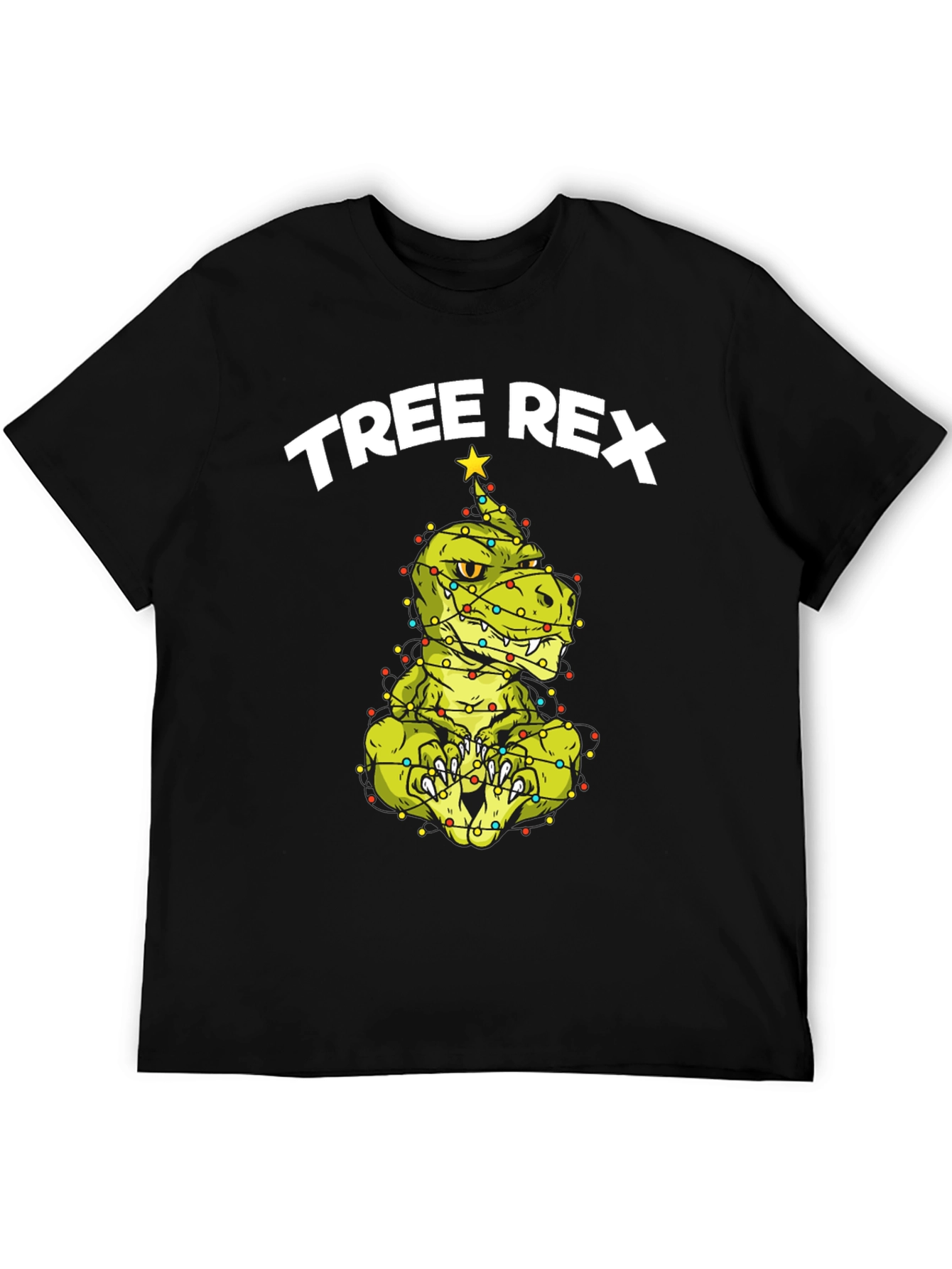 Tree Rex Dinosaur Christmas T-Shirt
