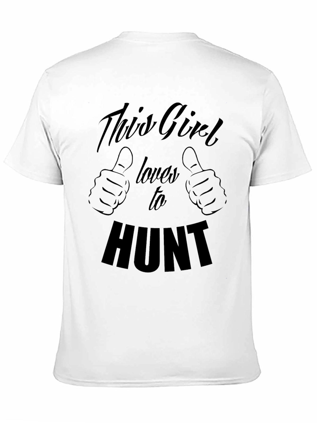 This Girl Loves To Hunt Graphic Tee