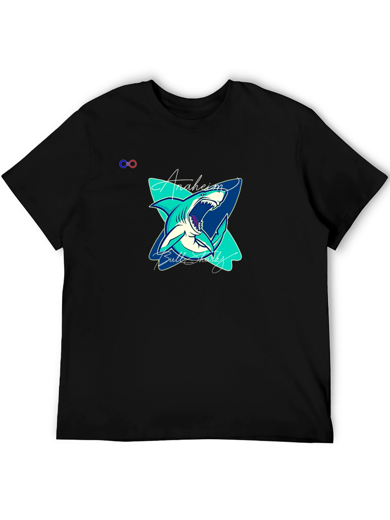 Anaheim Bull Sharks Graphic Tee - Black