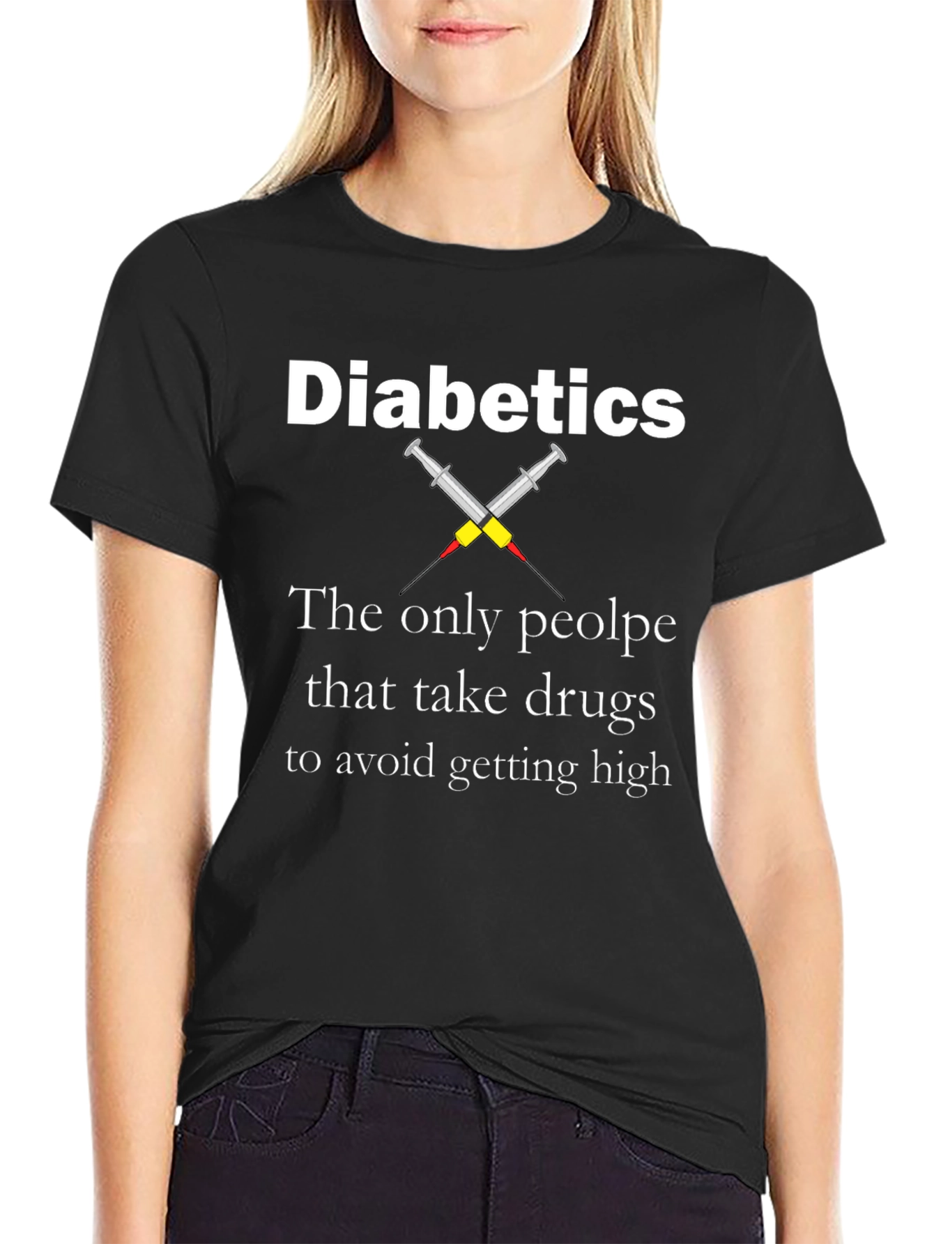Diabetics Avoid Getting High T-Shirt