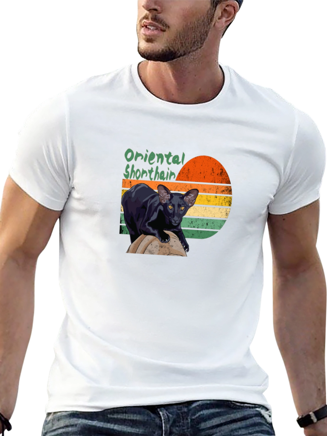 Oriental Shorthair Cat T-Shirt