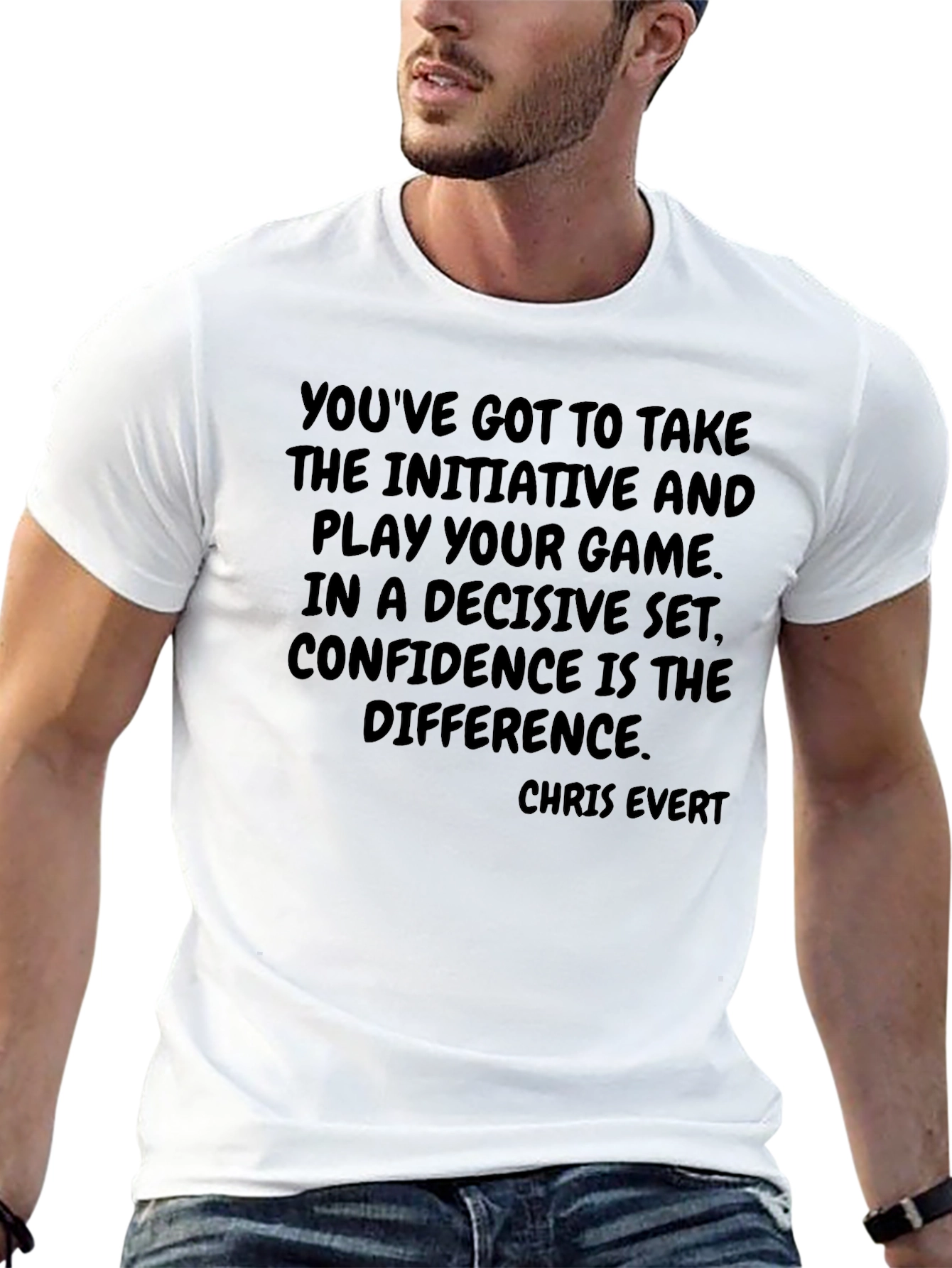 Motivational Quote T-Shirt - Confidence is Key