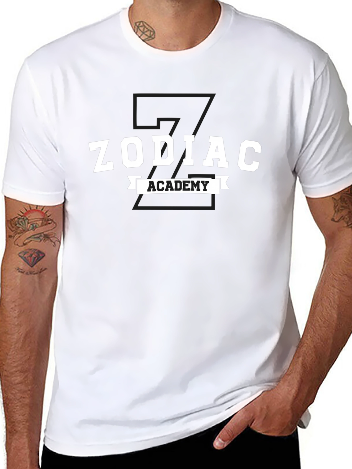 Zodiac Academy Graphic T-Shirt - Black